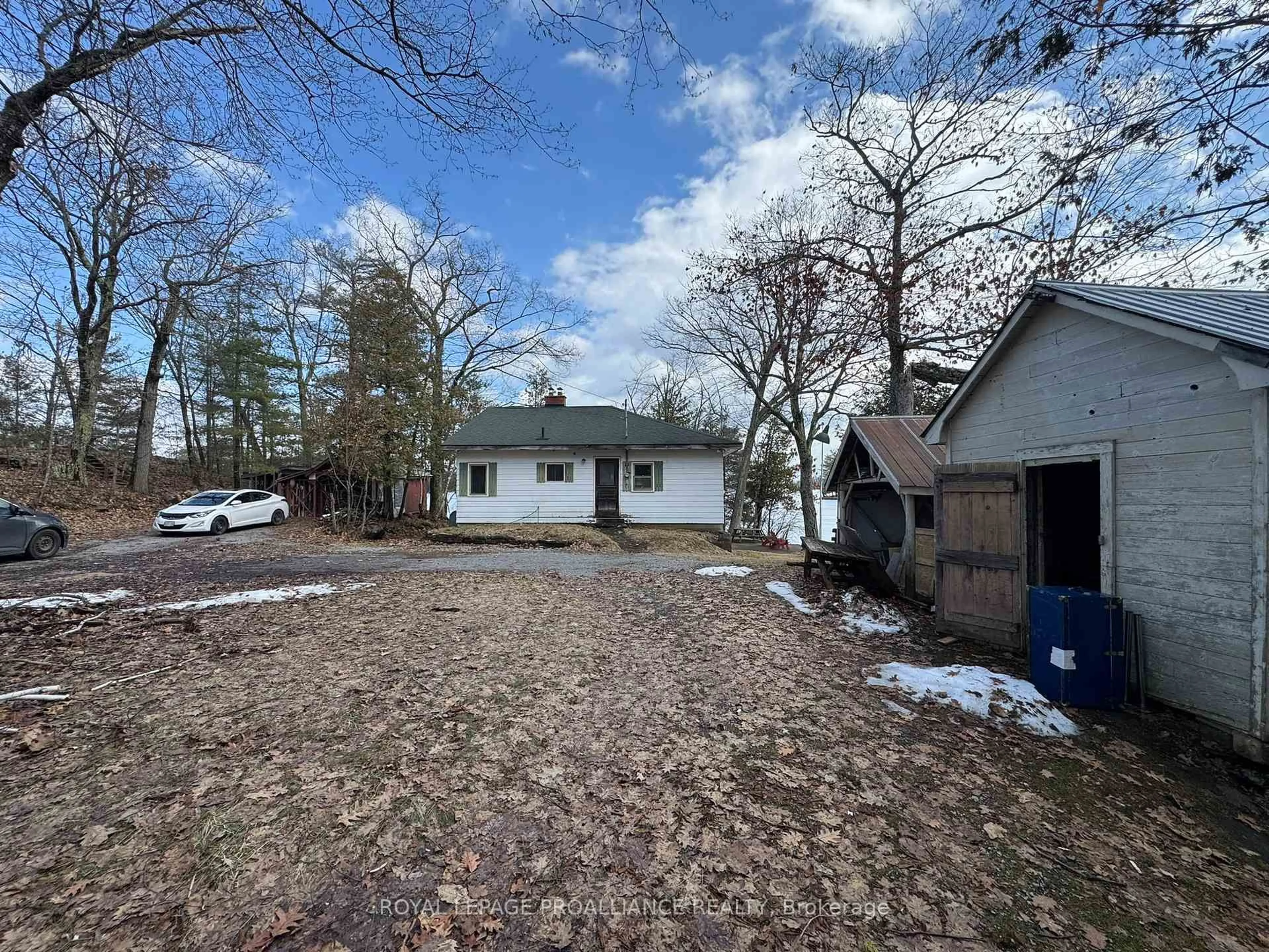 A pic from outside/outdoor area/front of a property/back of a property/a pic from drone, unknown for 71 Fire 15 Rte, North Kawartha Ontario K0L 3E0