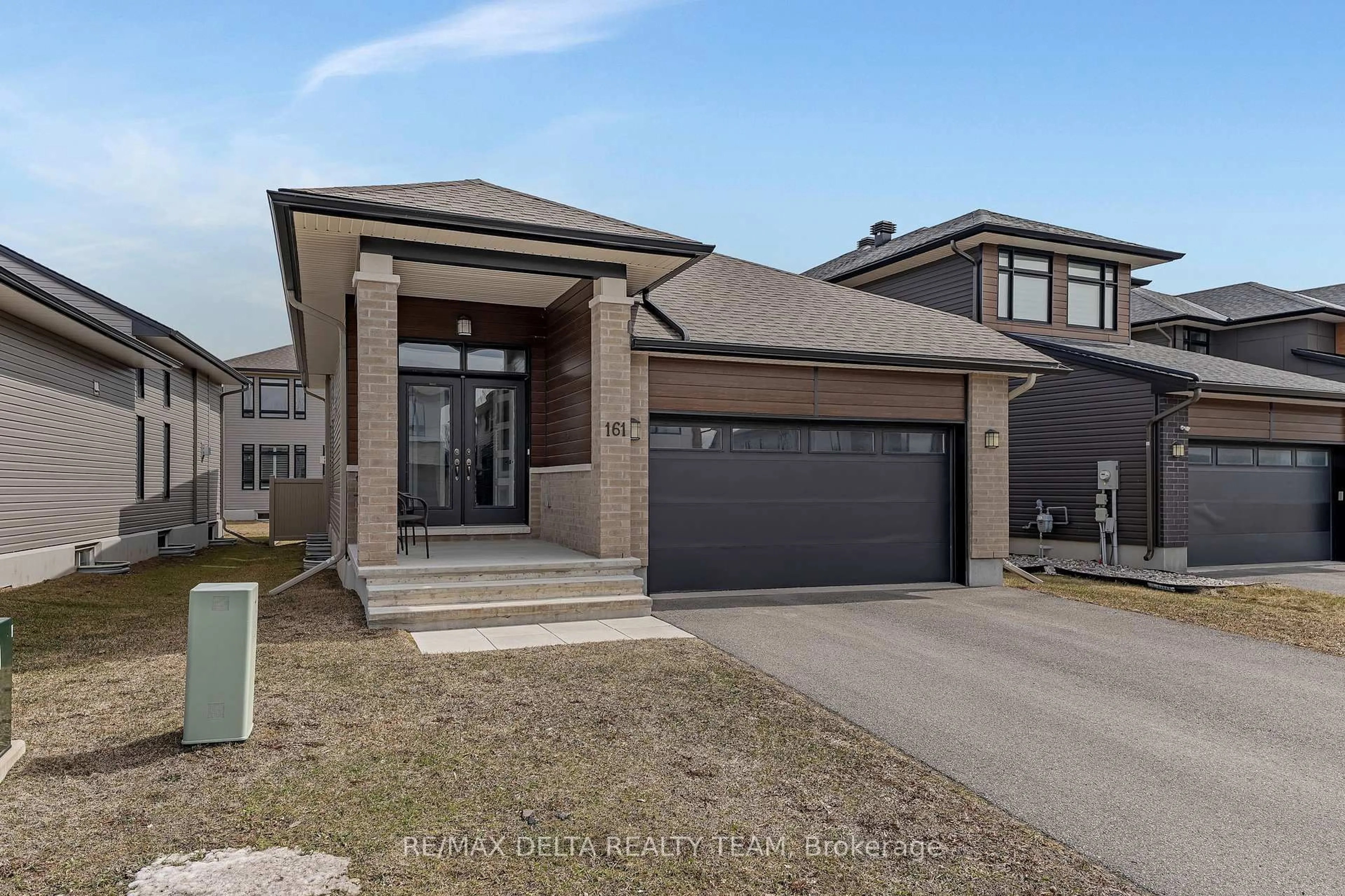 Home with brick exterior material, street for 161 Bristol Cres, North Grenville Ontario K0G 1J0