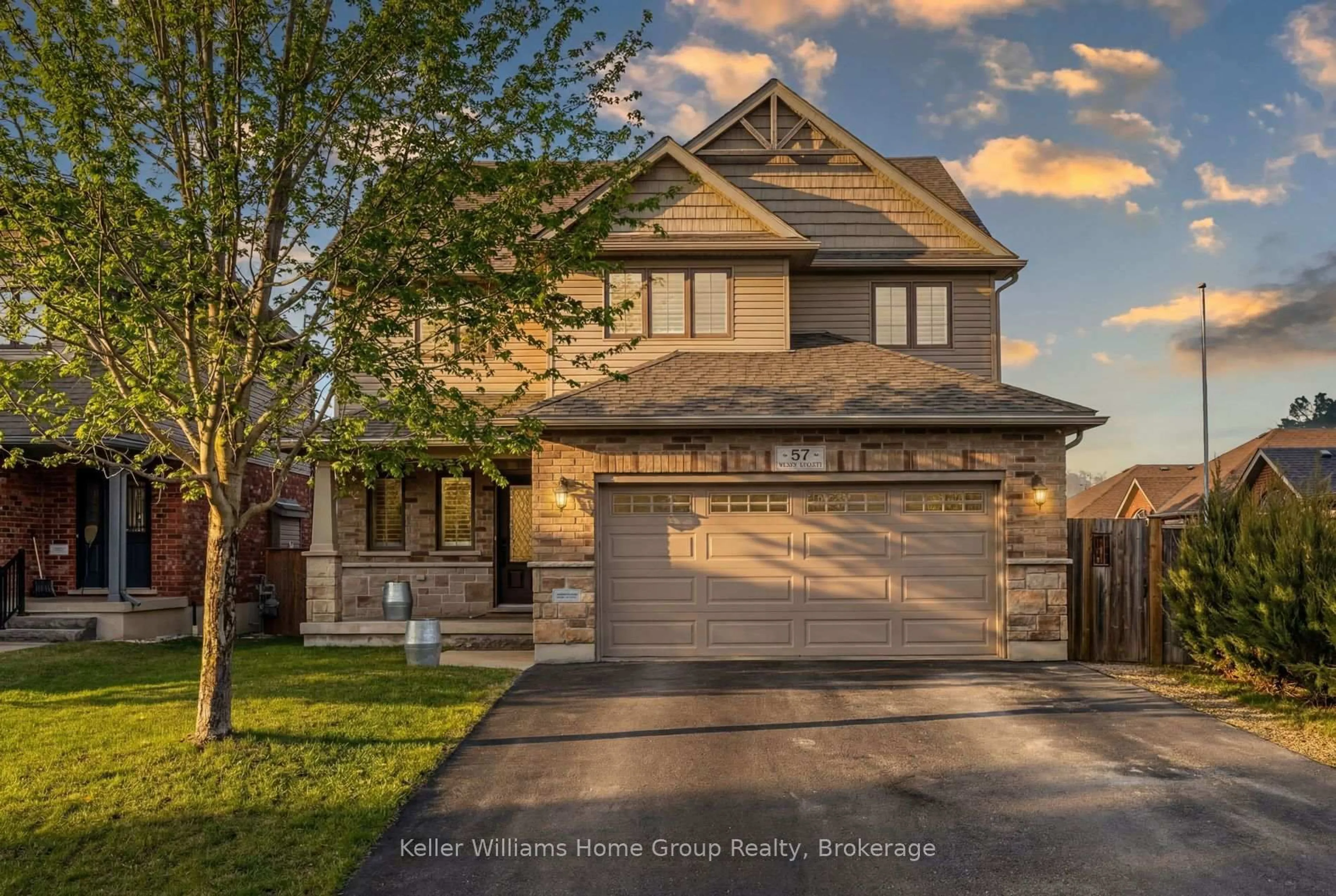 Home with brick exterior material, street for 87 McGowan St, Centre Wellington Ontario N0B 1S0