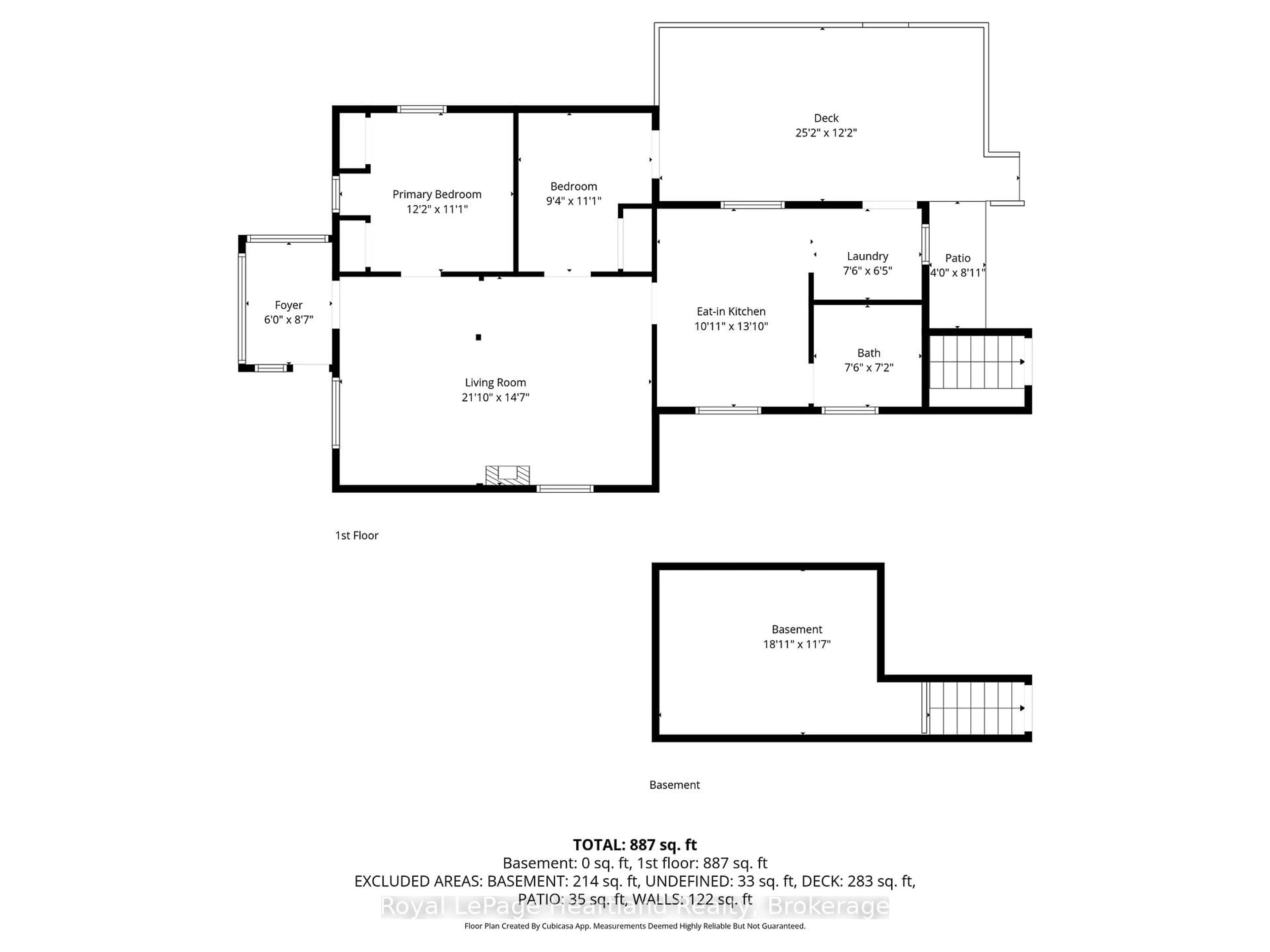 Floor plan for 185 St David St, Goderich Ontario N7A 1L9