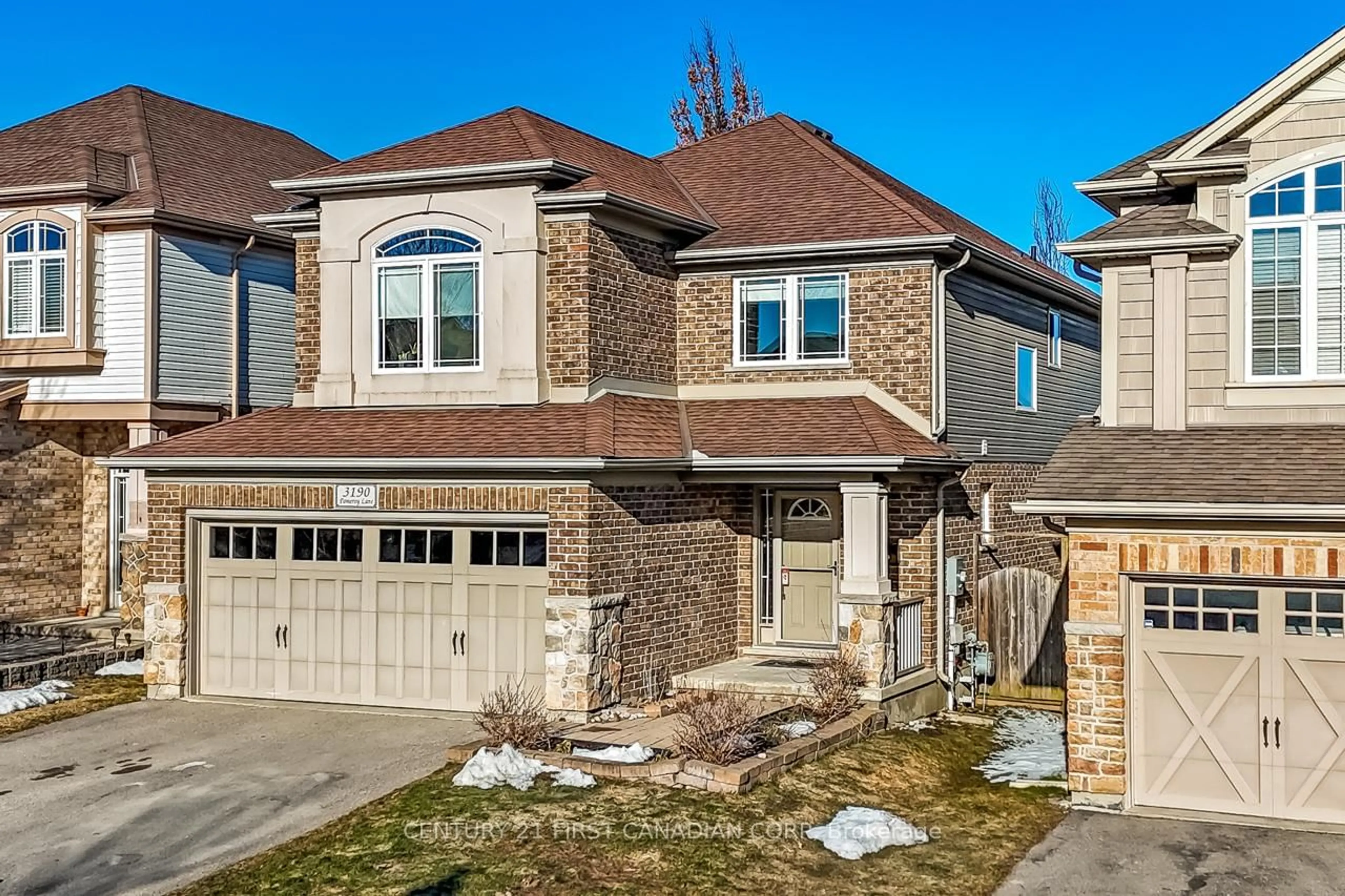 Home with brick exterior material, street for 3190 Pomeroy Lane, London South Ontario N6P 1V7