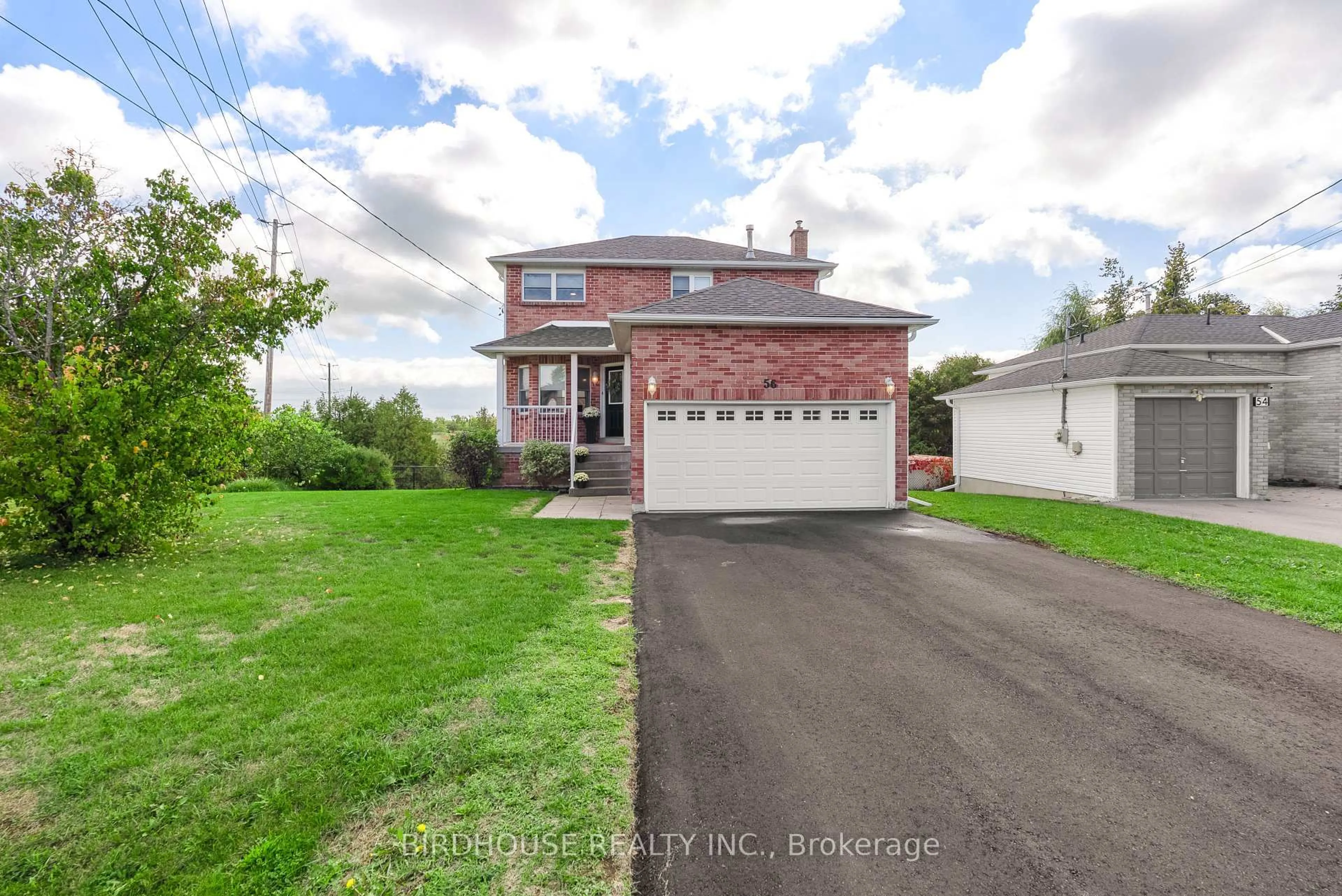 A pic from outside/outdoor area/front of a property/back of a property/a pic from drone, street for 56 Champlain Blvd, Kawartha Lakes Ontario K9V 4R1