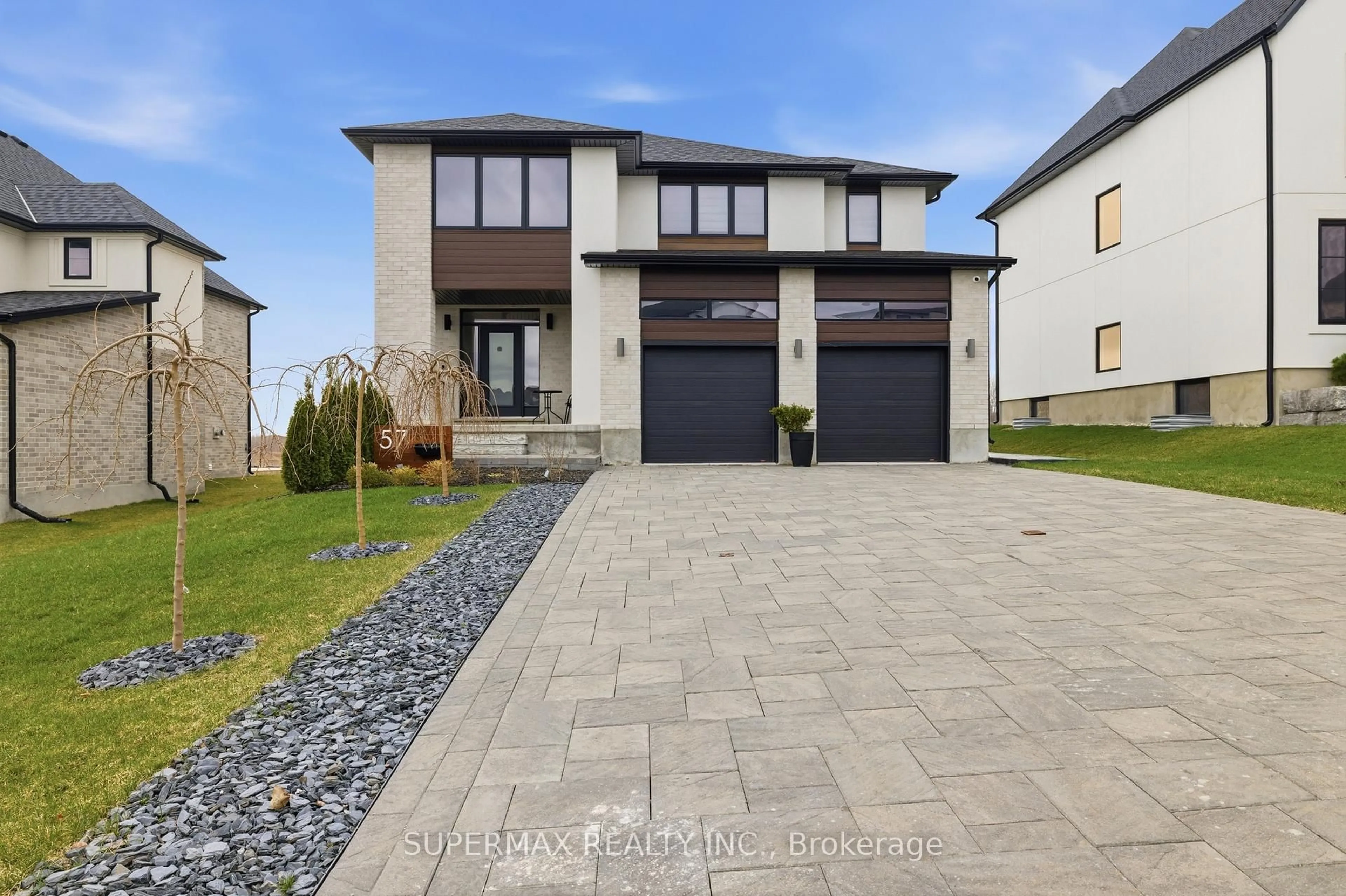 Home with brick exterior material, street for 57 CRESTVIEW Dr, Middlesex Centre Ontario N0L 1R0