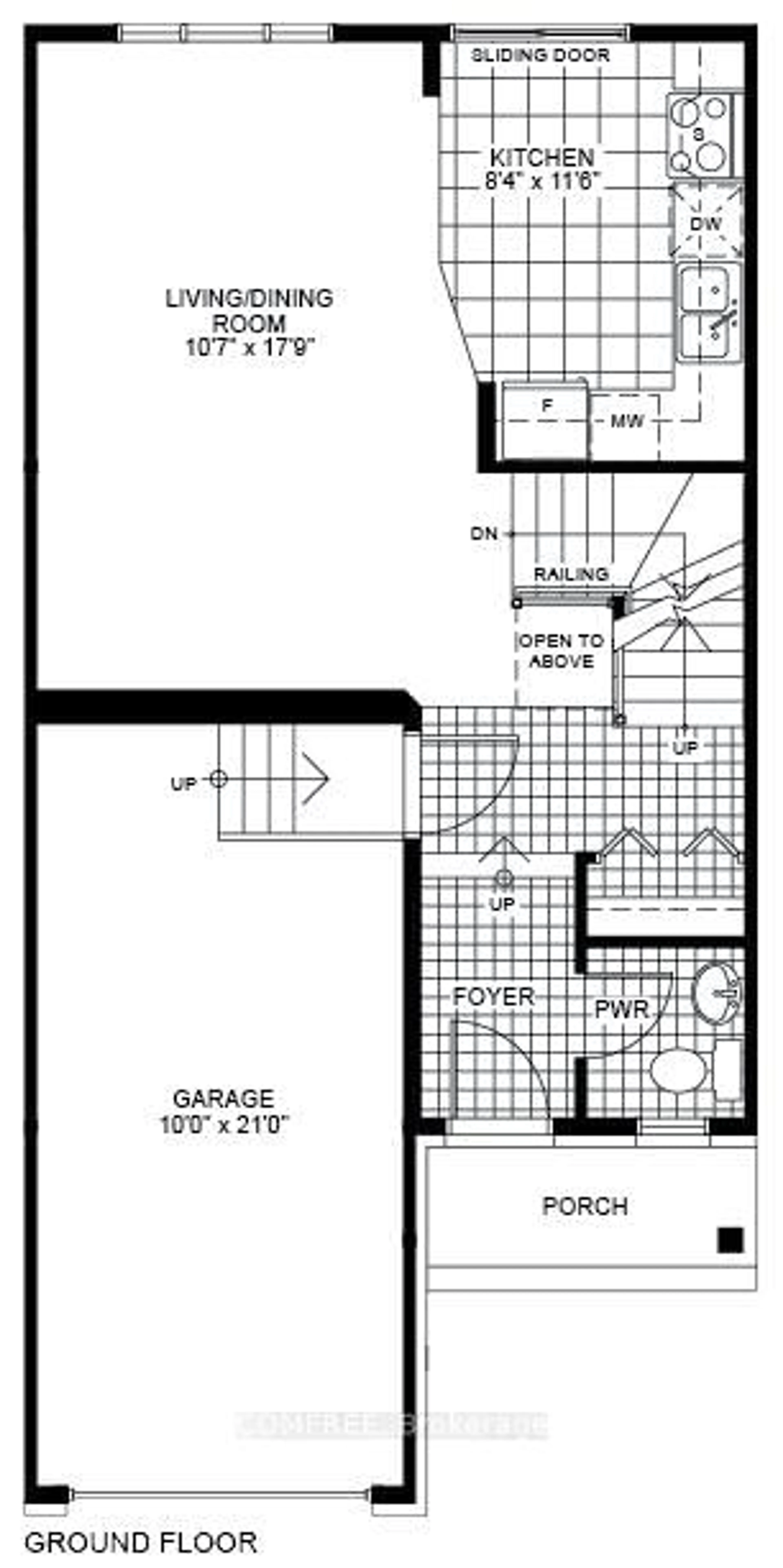 Floor plan for 318 Amici Terr, Ottawa Ontario K2S 0J6