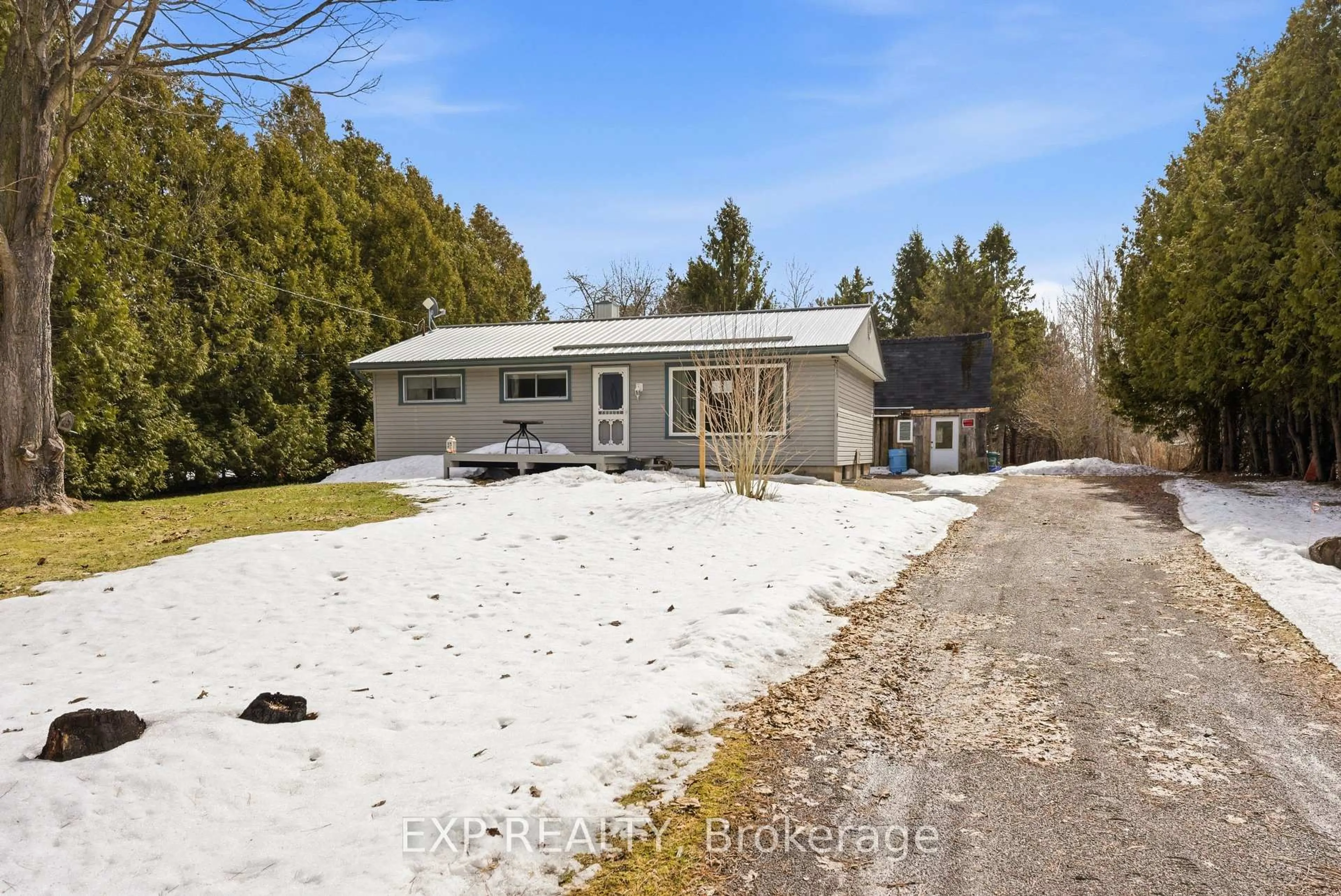 A pic from outside/outdoor area/front of a property/back of a property/a pic from drone, street for 1303 County Road 64, Quinte West Ontario K0K 1L0
