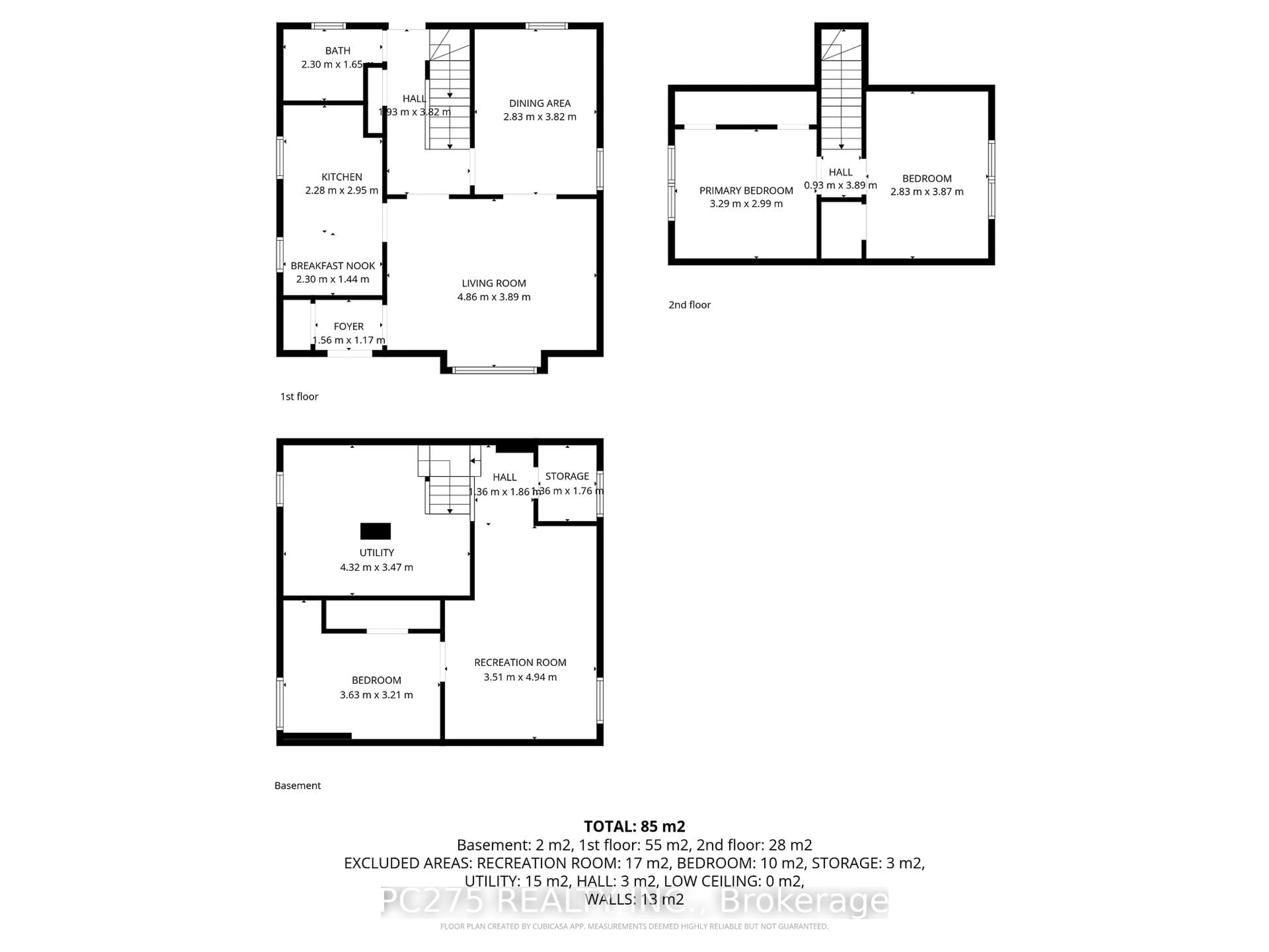 Floor plan for 2 Wistow St, London East Ontario N5Y 1C8