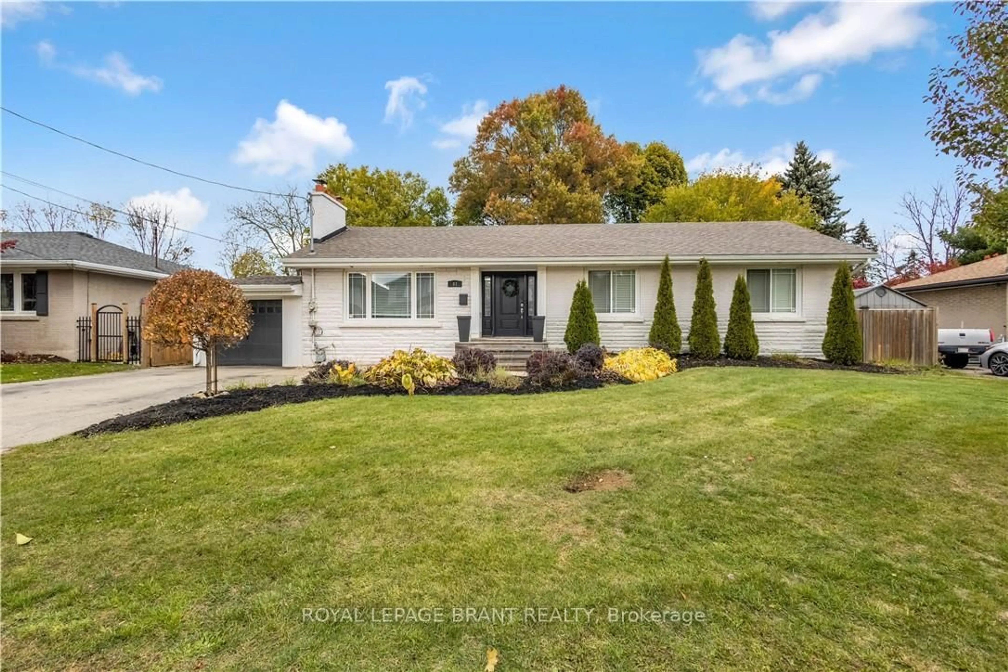 Home with vinyl exterior material, street for 43 Miller Dr, Hamilton Ontario L9G 2H9