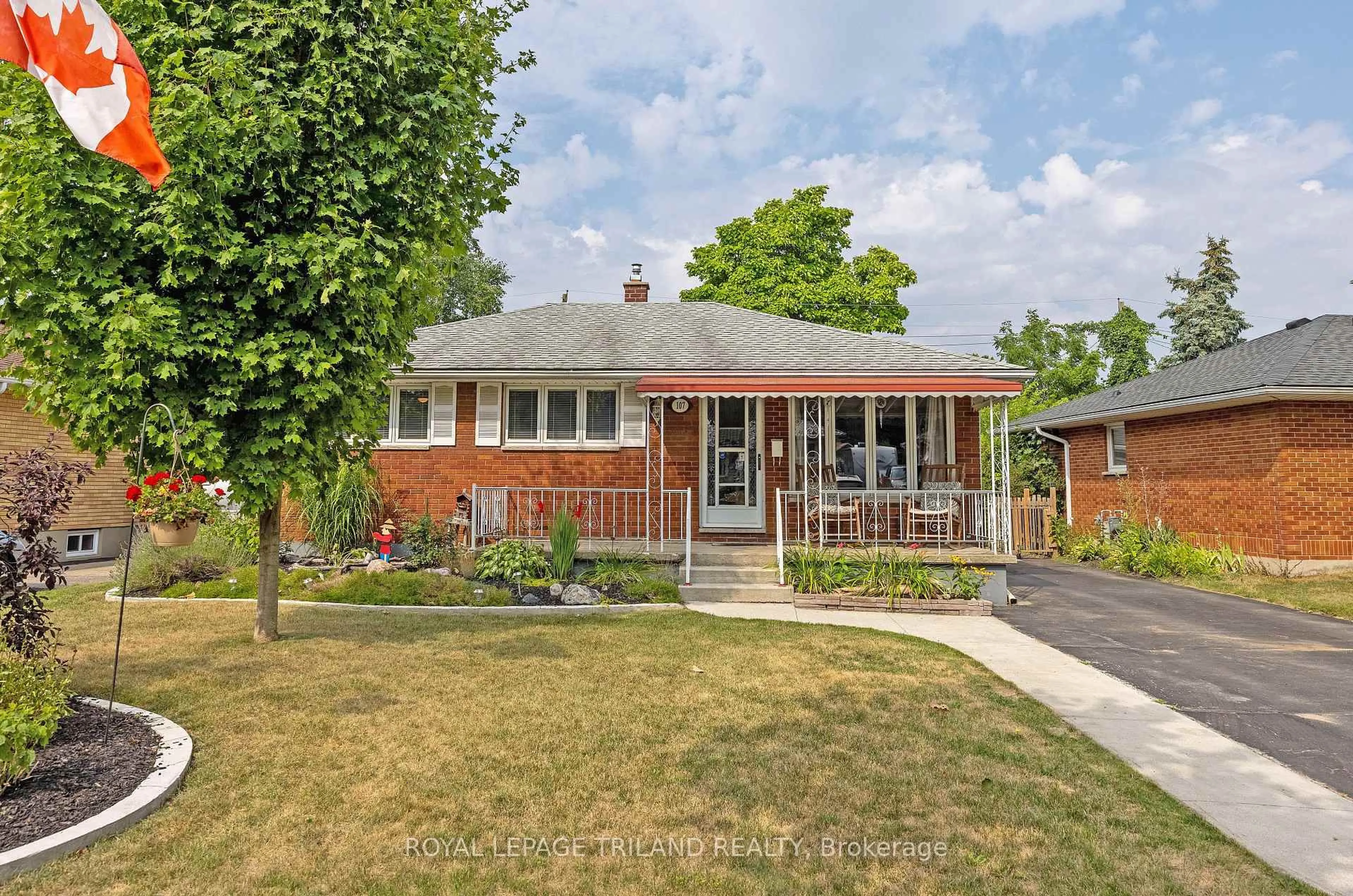 Home with brick exterior material, street for 107 Susan Ave, London East Ontario N5V 2G3