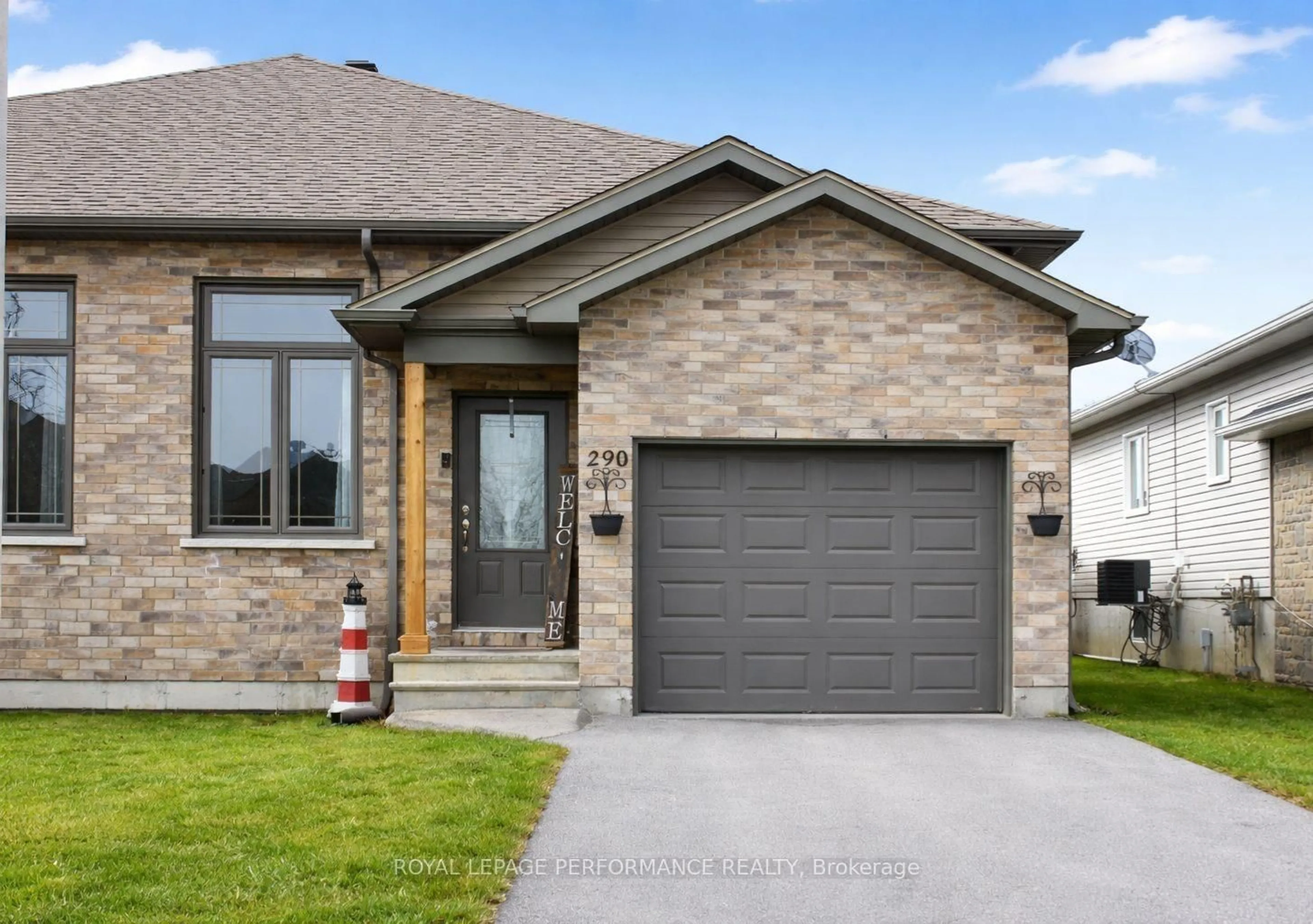 Home with brick exterior material, street for 290 Glen Nora Dr, Cornwall Ontario K6H 0A8
