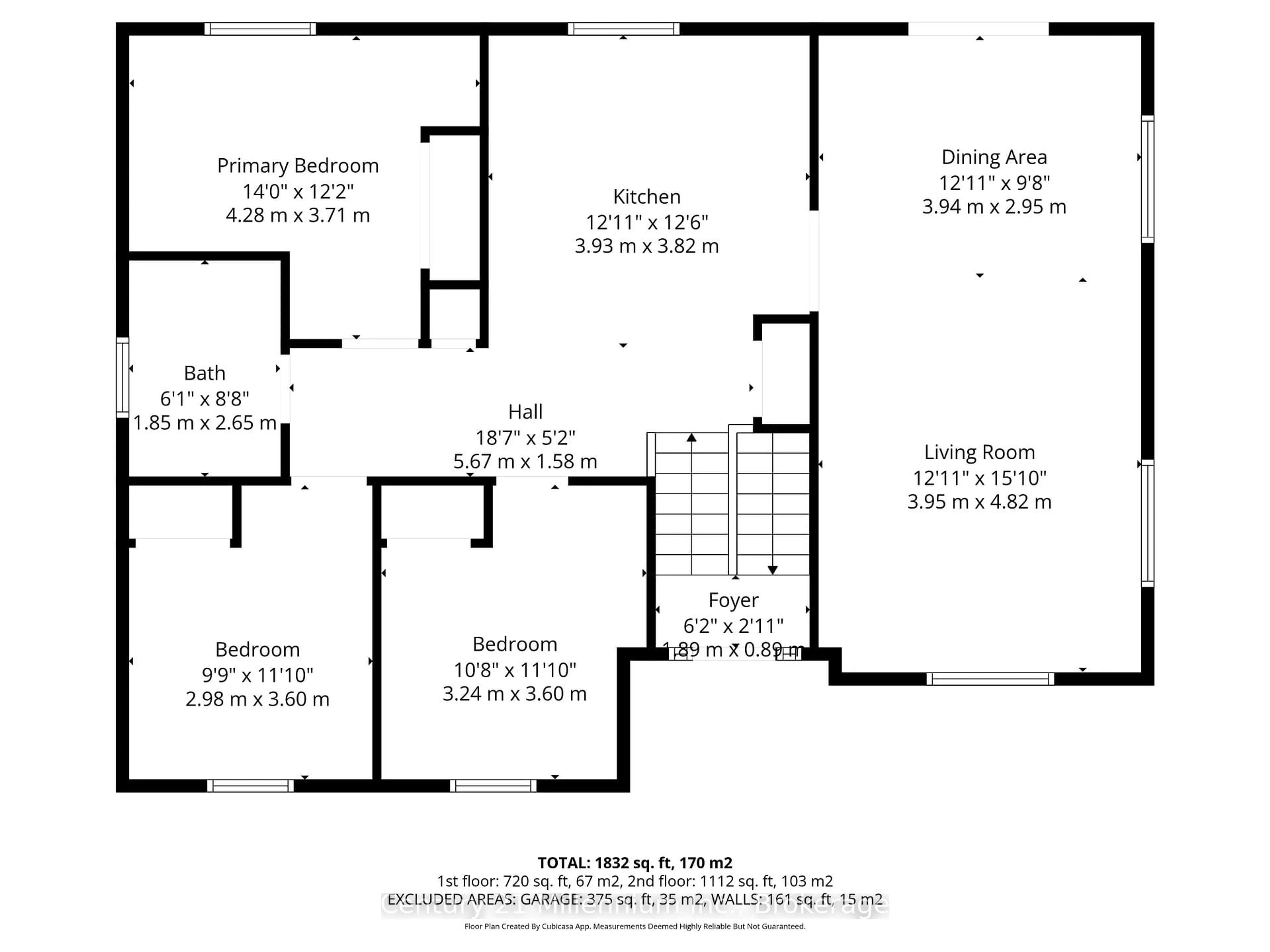 Floor plan for 170 John St, Grey Highlands Ontario N0C 1C0