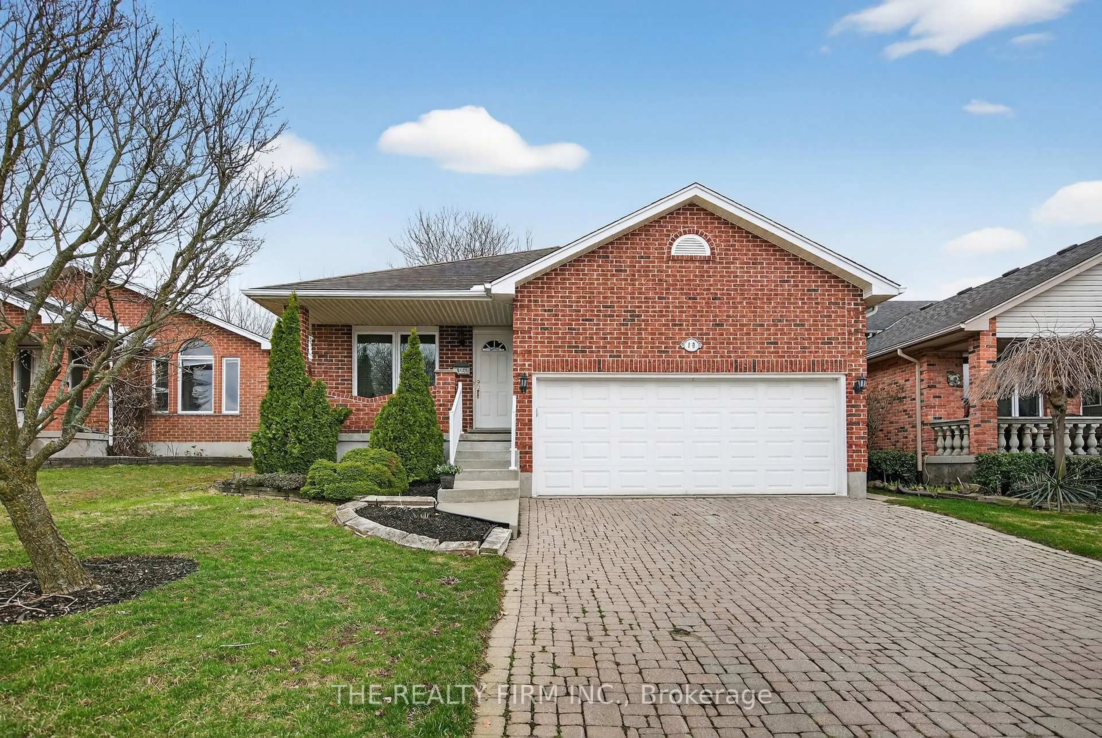 Home with brick exterior material, street for 18 Eula White Pl, London South Ontario N5Z 5C2