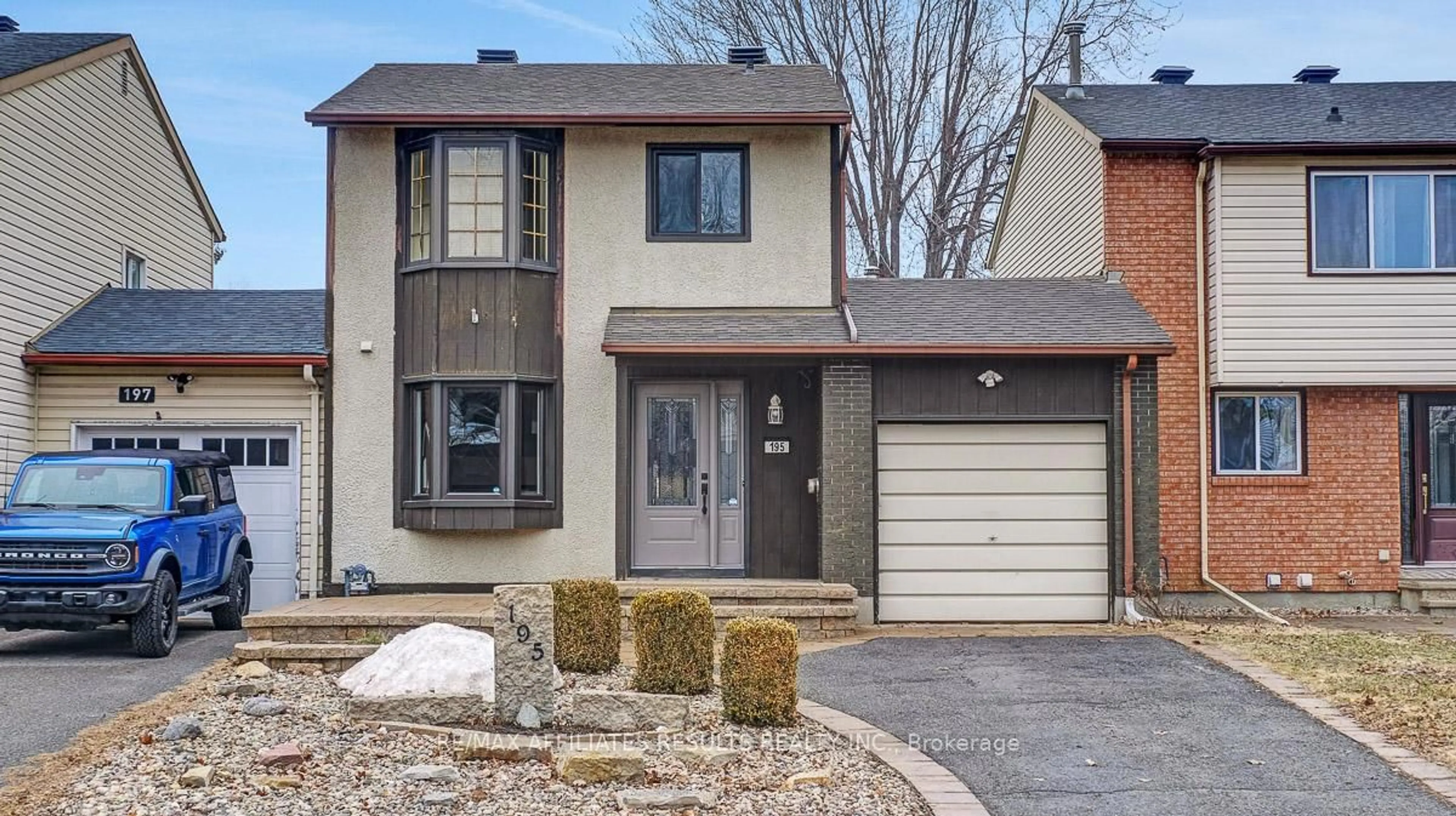 Home with brick exterior material, street for 195 Sherway Dr, Ottawa Ontario K2J 1Y1
