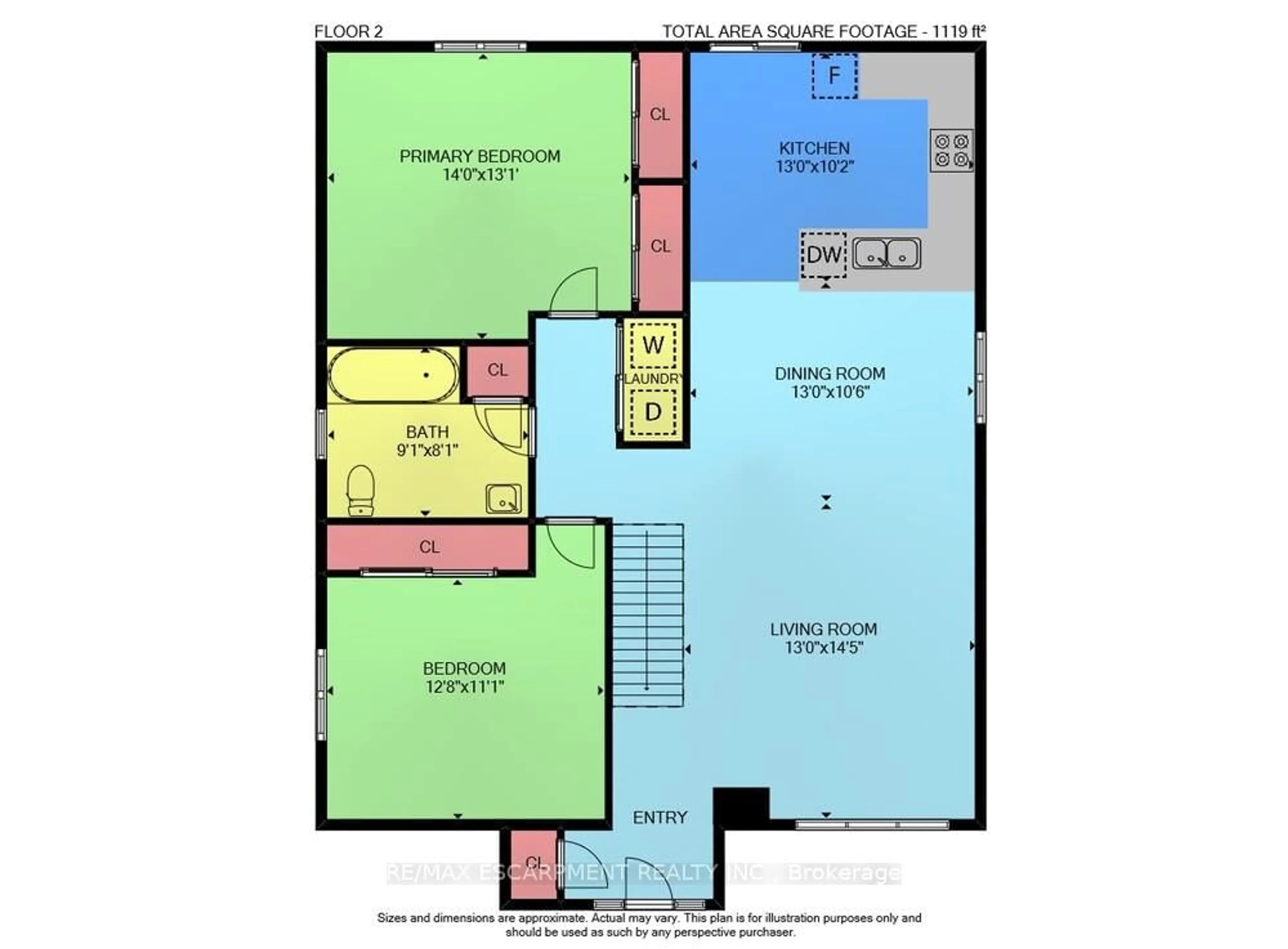 Floor plan for 12 Courtney Cres, Welland Ontario L3C 7H9