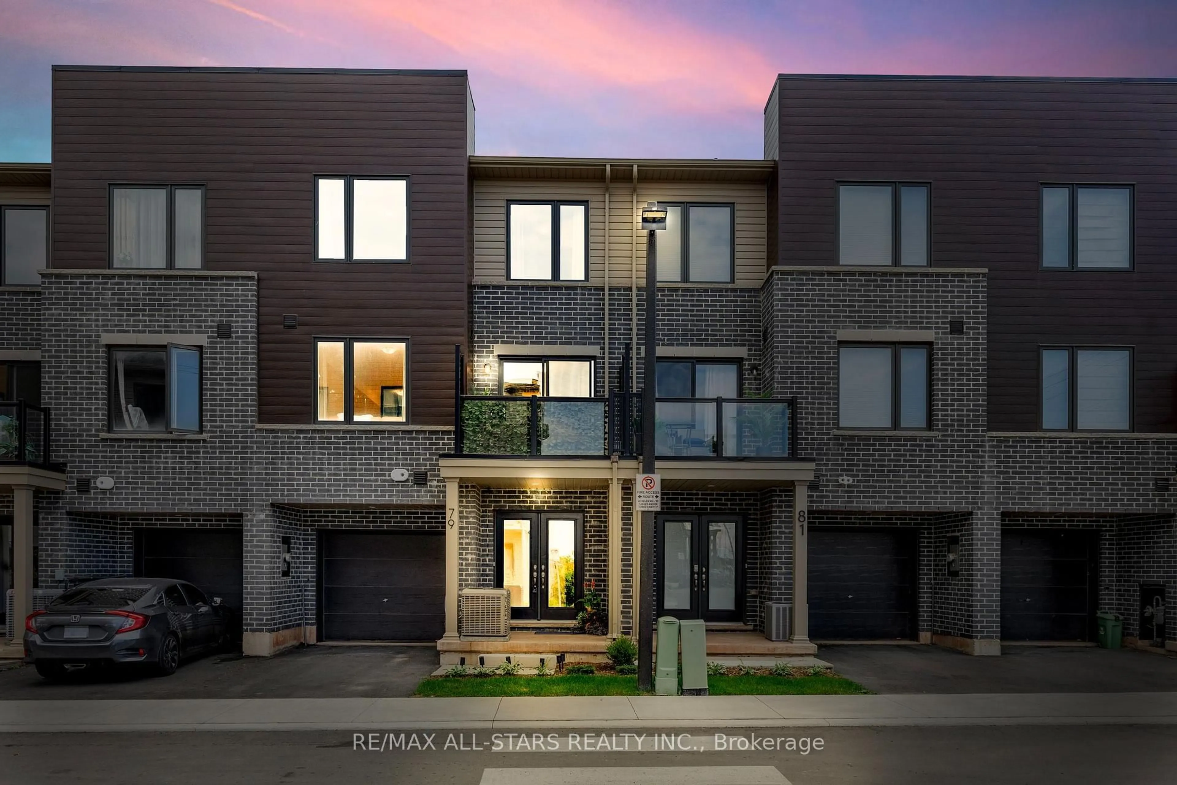 Home with brick exterior material, street for 79 Dryden Lane, Hamilton Ontario L8H 0B6