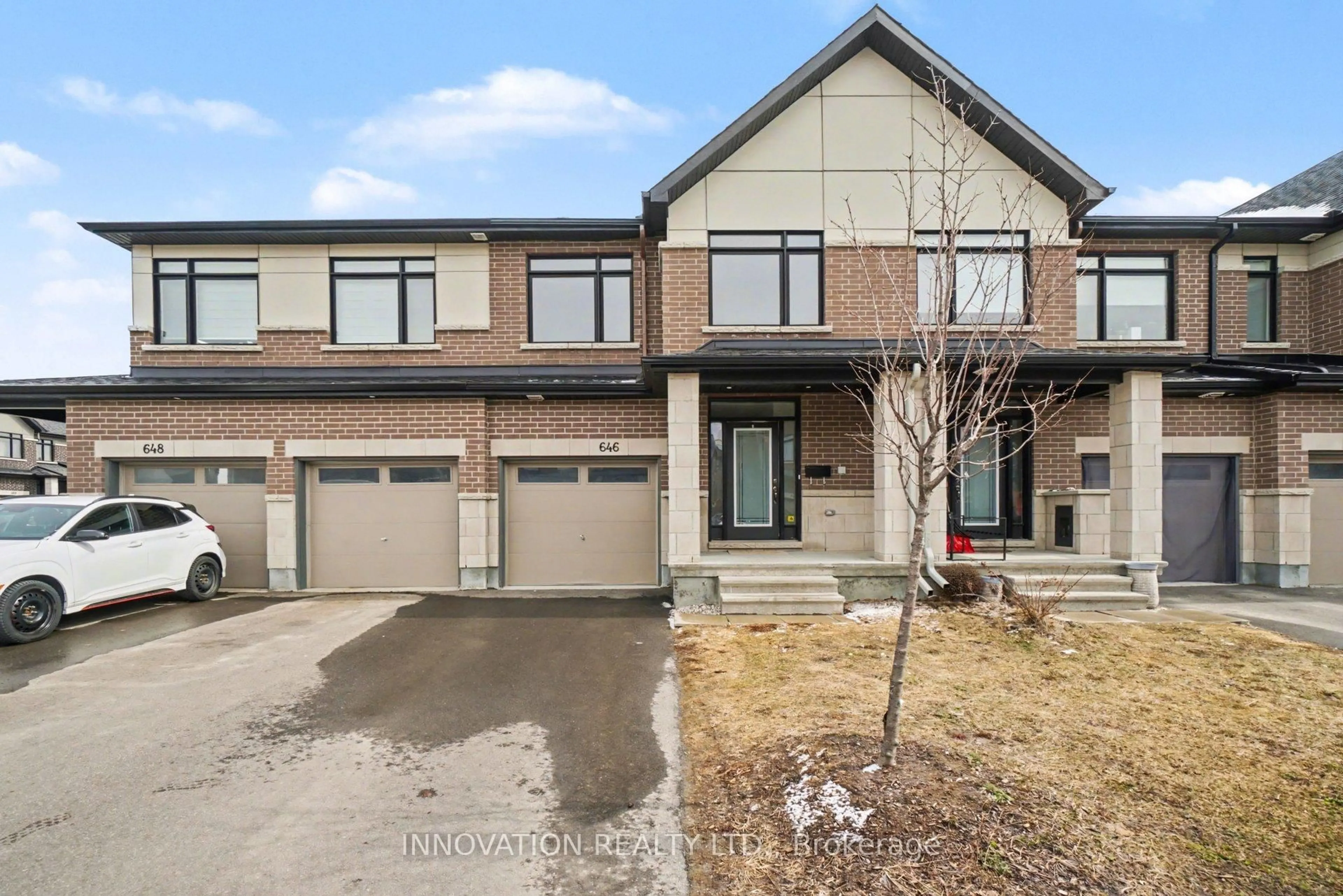 Home with brick exterior material, street for 646 Rathburn Lane, Ottawa Ontario K1T 0V9