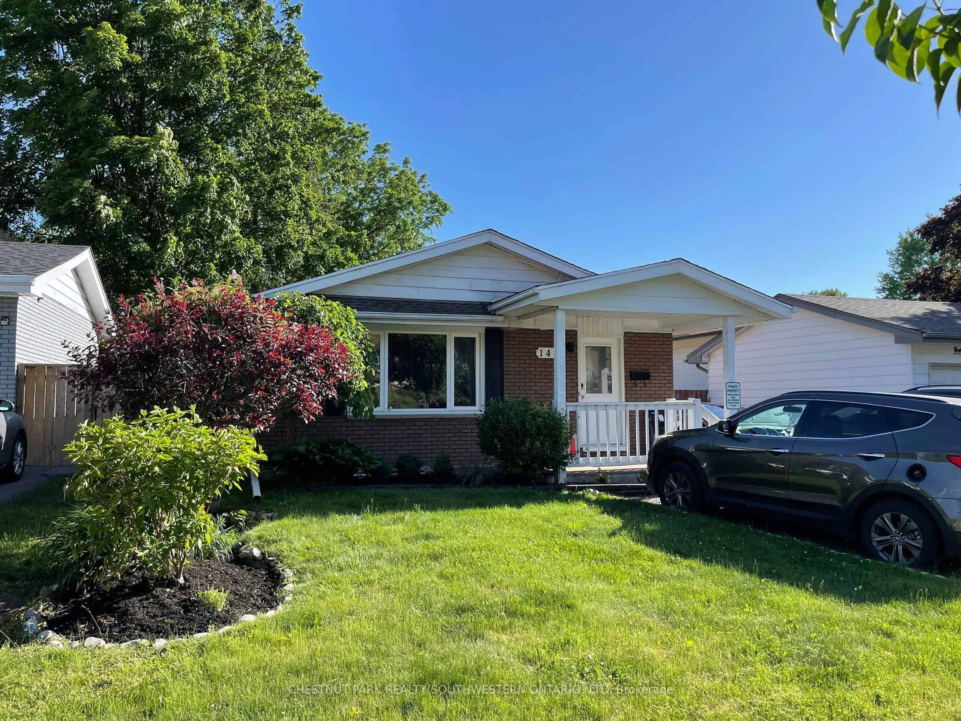 Home with vinyl exterior material, street for 148 Green Valley Dr, Kitchener Ontario N2P 1C4