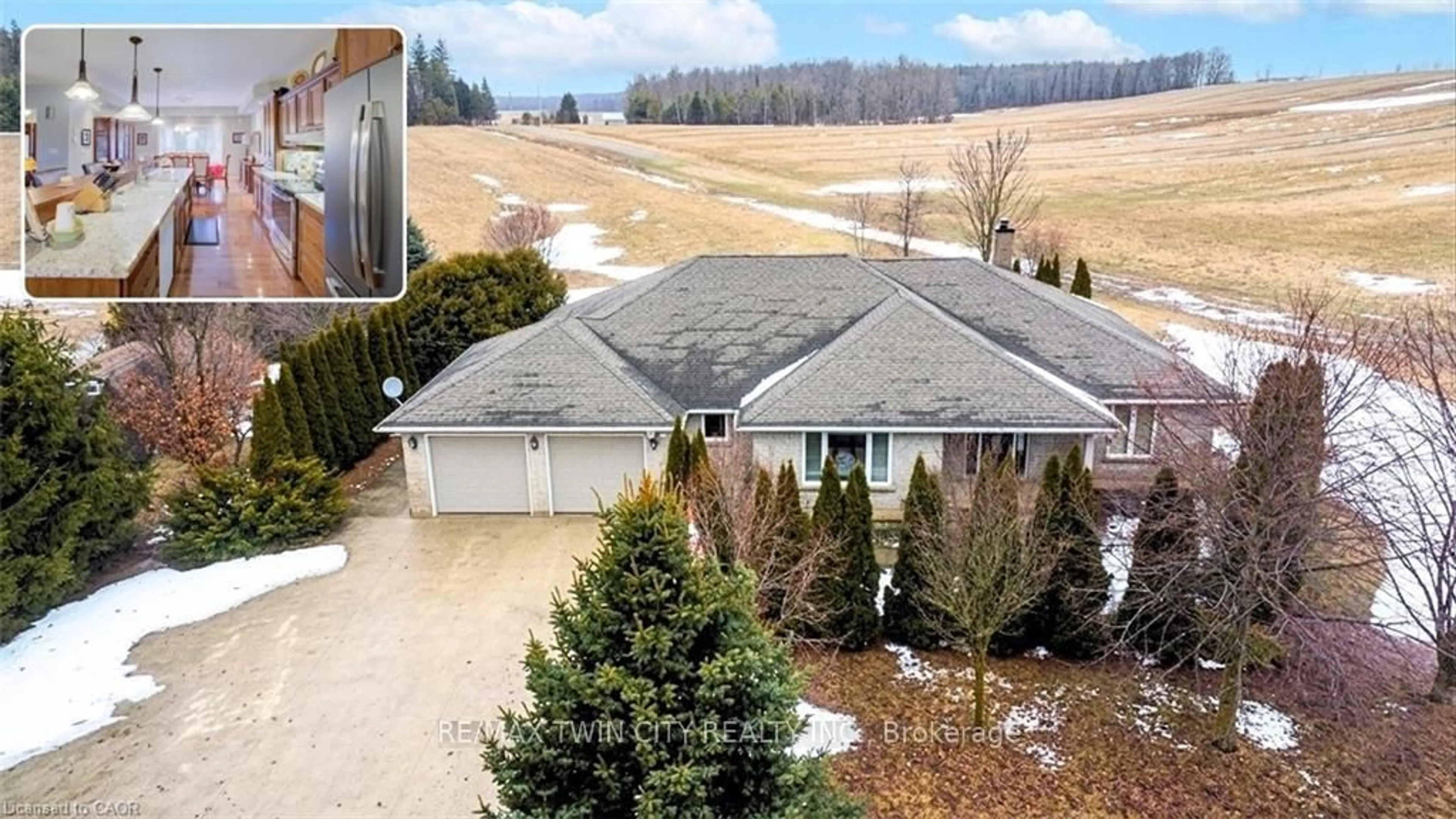 A pic from outside/outdoor area/front of a property/back of a property/a pic from drone, unknown for 122287 CONCESSION 8 Rd, West Grey Ontario N0G 1C0