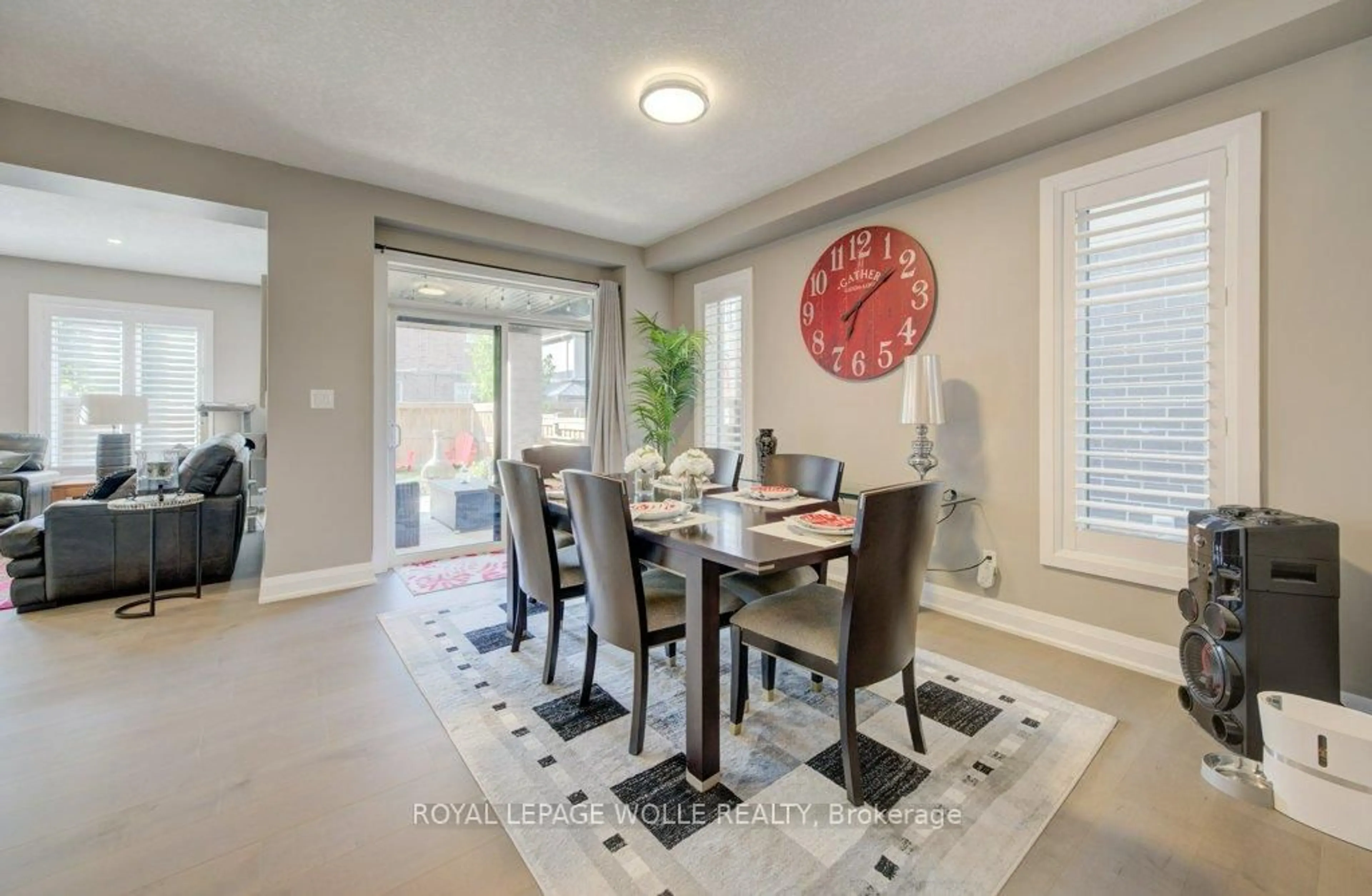 Dining room, ceramic/tile floor for 43 Greyhawk St, Kitchener Ontario N2K 0C7