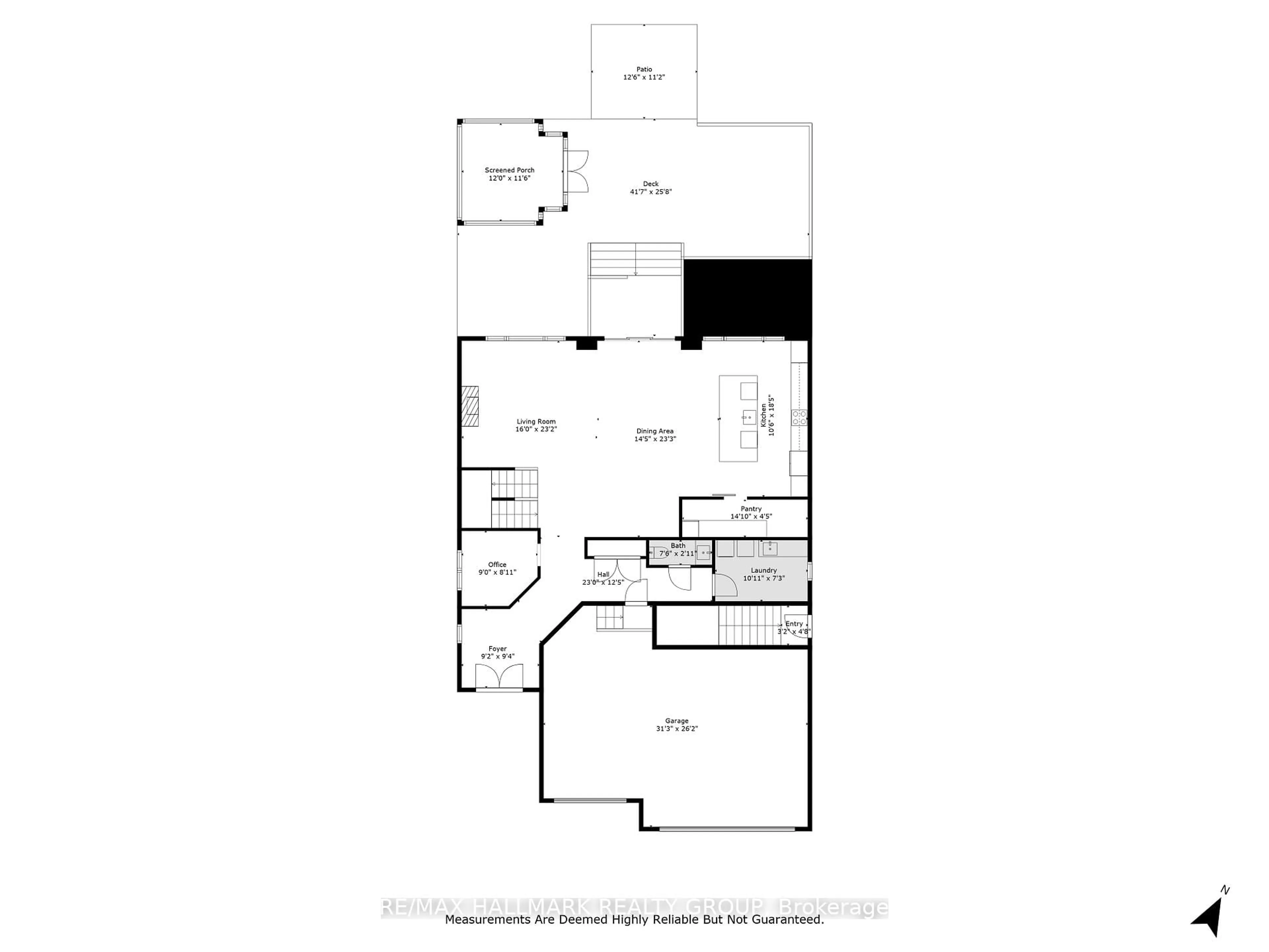 Floor plan for 104 Duncanville St, Russell Ontario K4R 0G3