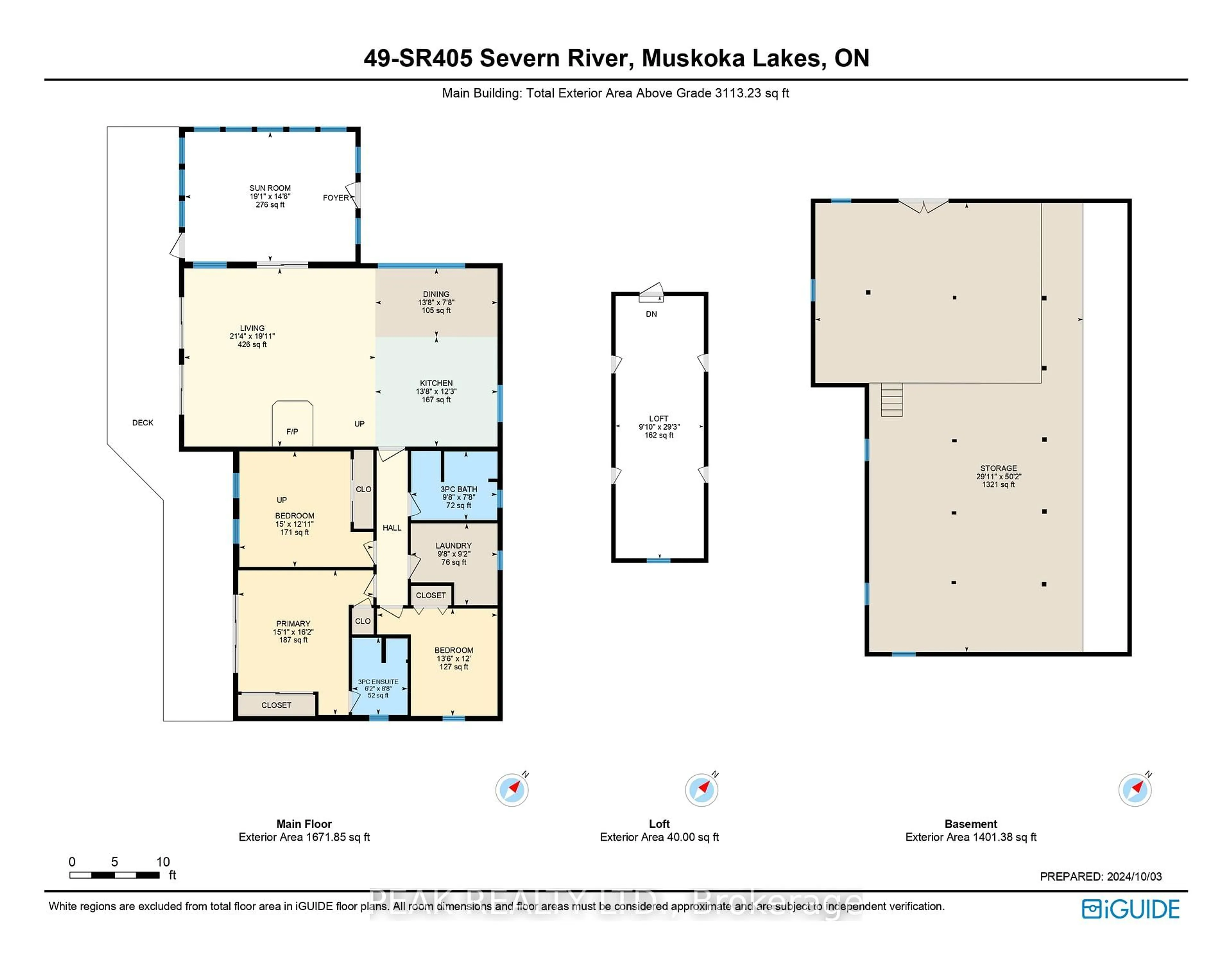 Floor plan for 49 Severn River SR 405, Muskoka Lakes Ontario 00000