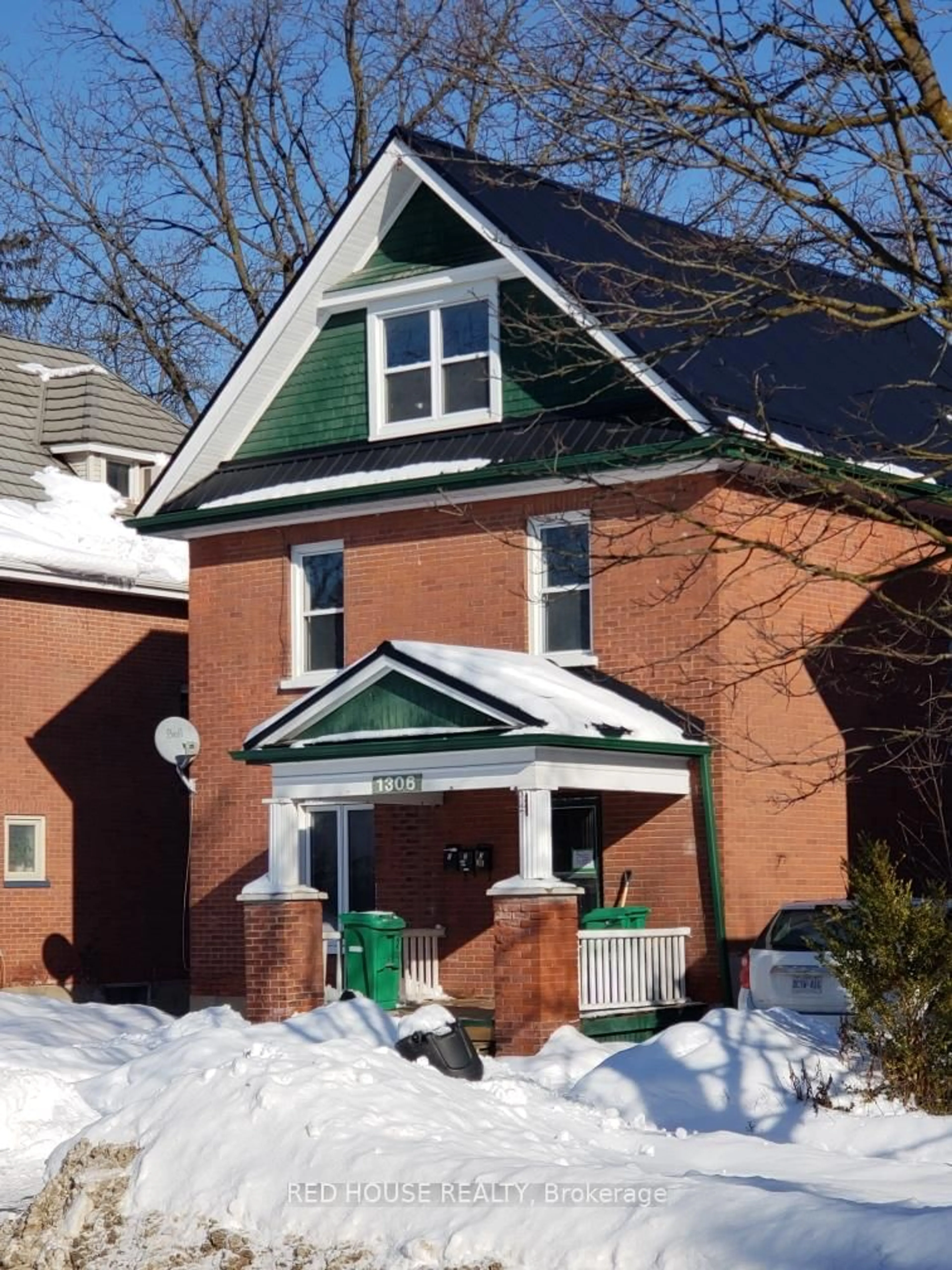 Home with brick exterior material, street for 1306 Monaghan Rd, Peterborough Ontario K9J 5M1