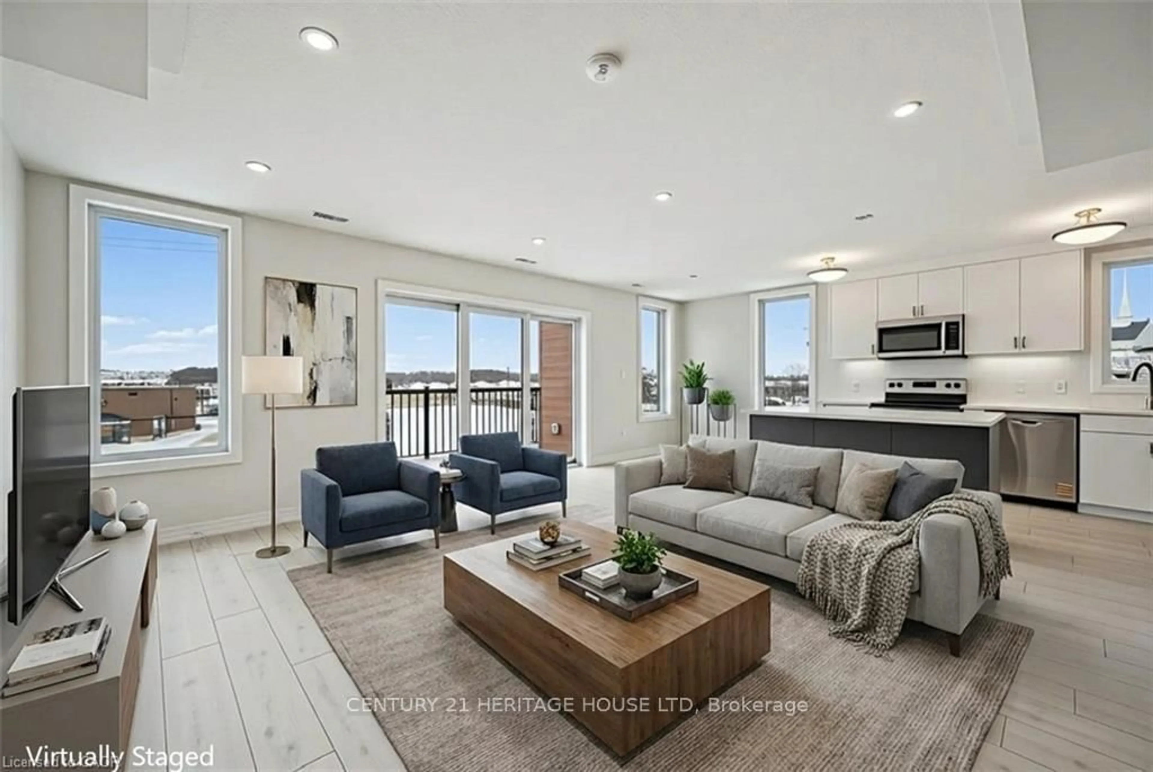 Living room with furniture, unknown for 525 Erinbrook Dr #C062, Kitchener Ontario N2E 3T1