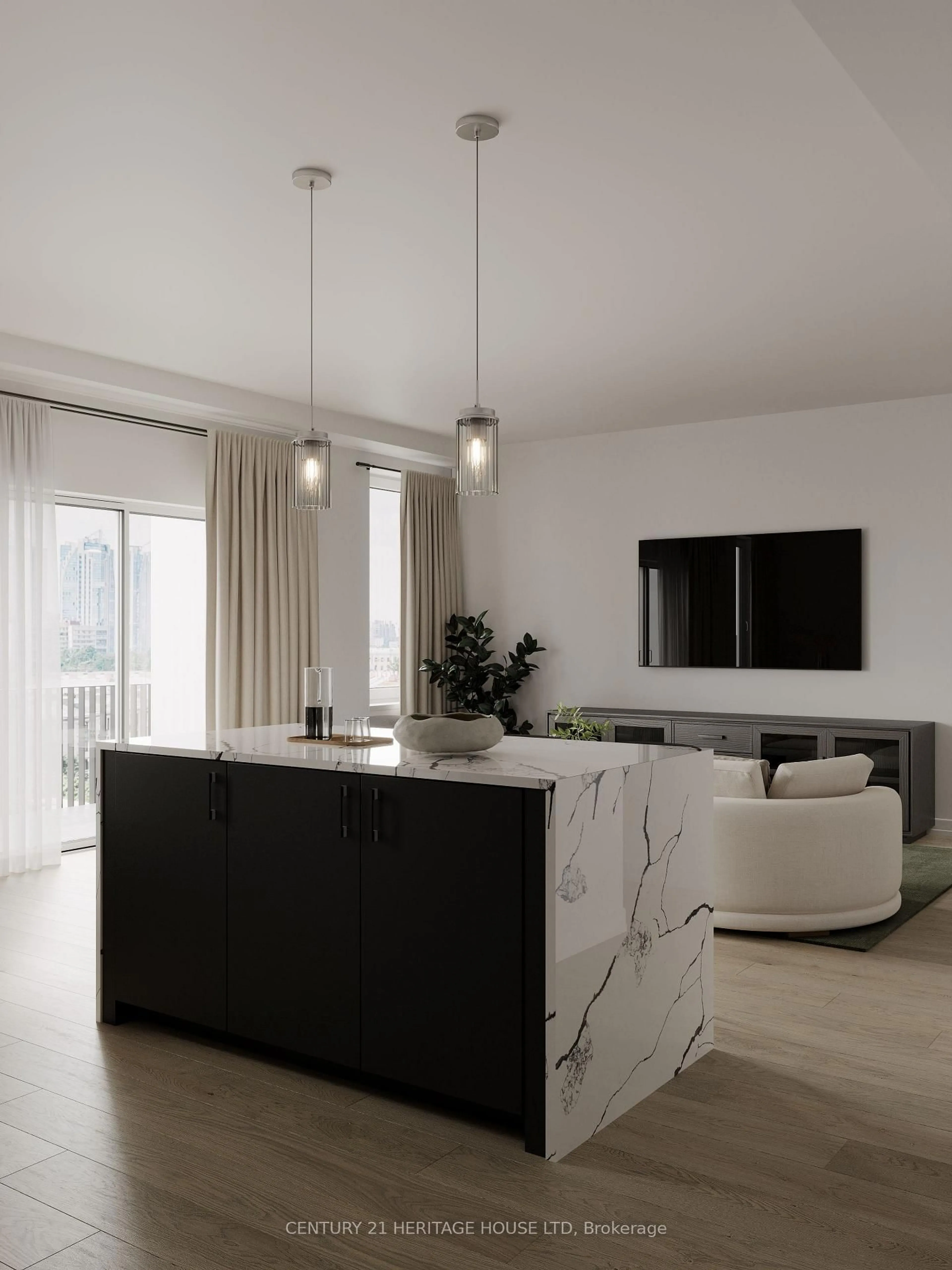 Living room with furniture, unknown for 525 Erinbrook Dr #B039, Kitchener Ontario N2E 3T1