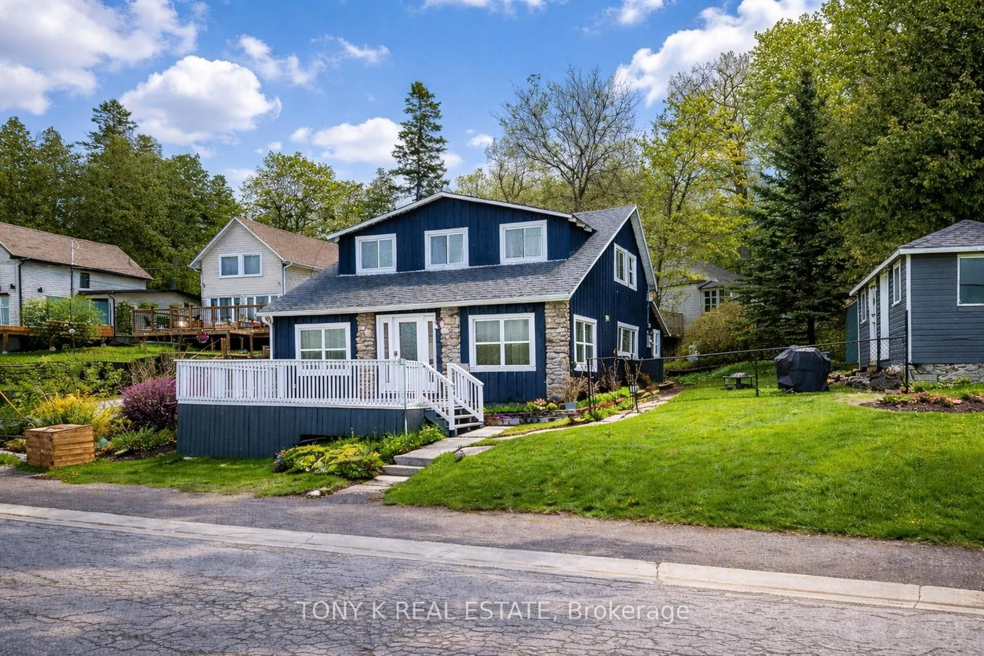 Home with vinyl exterior material, street for 111 Hazel St, Kawartha Lakes Ontario K0M 1L0