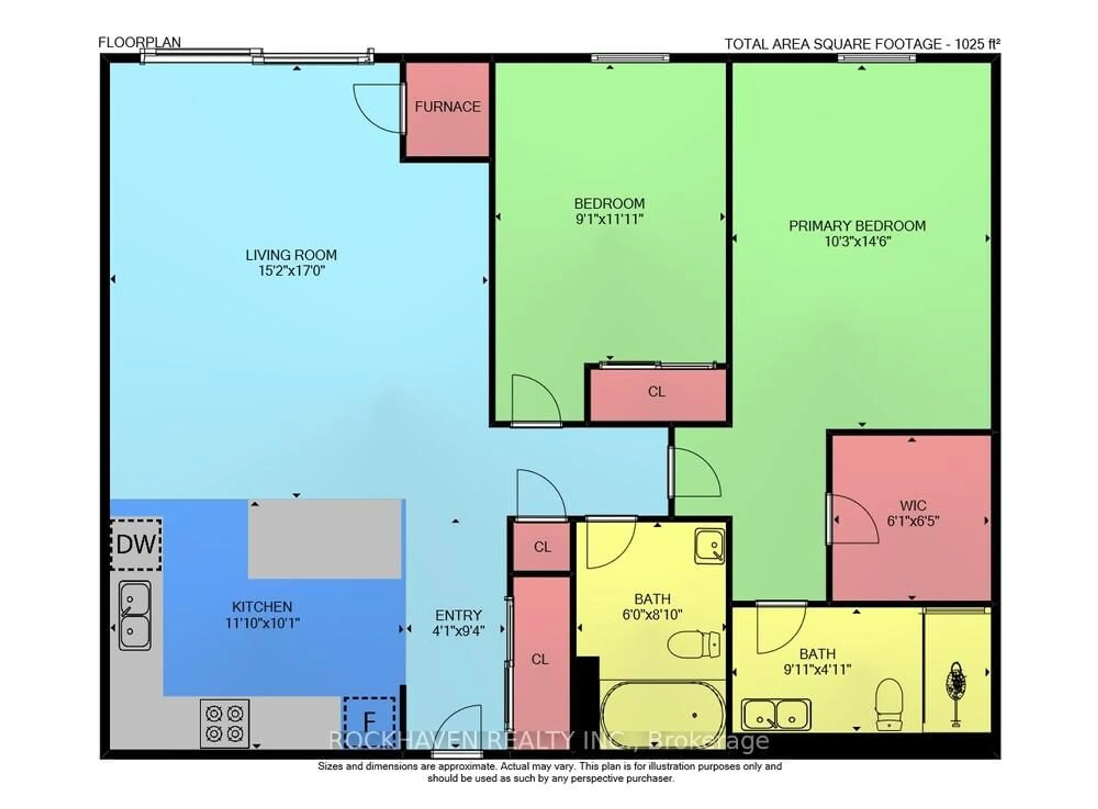 Floor plan for 5 Hamilton St #209, Hamilton Ontario L8B 2A4