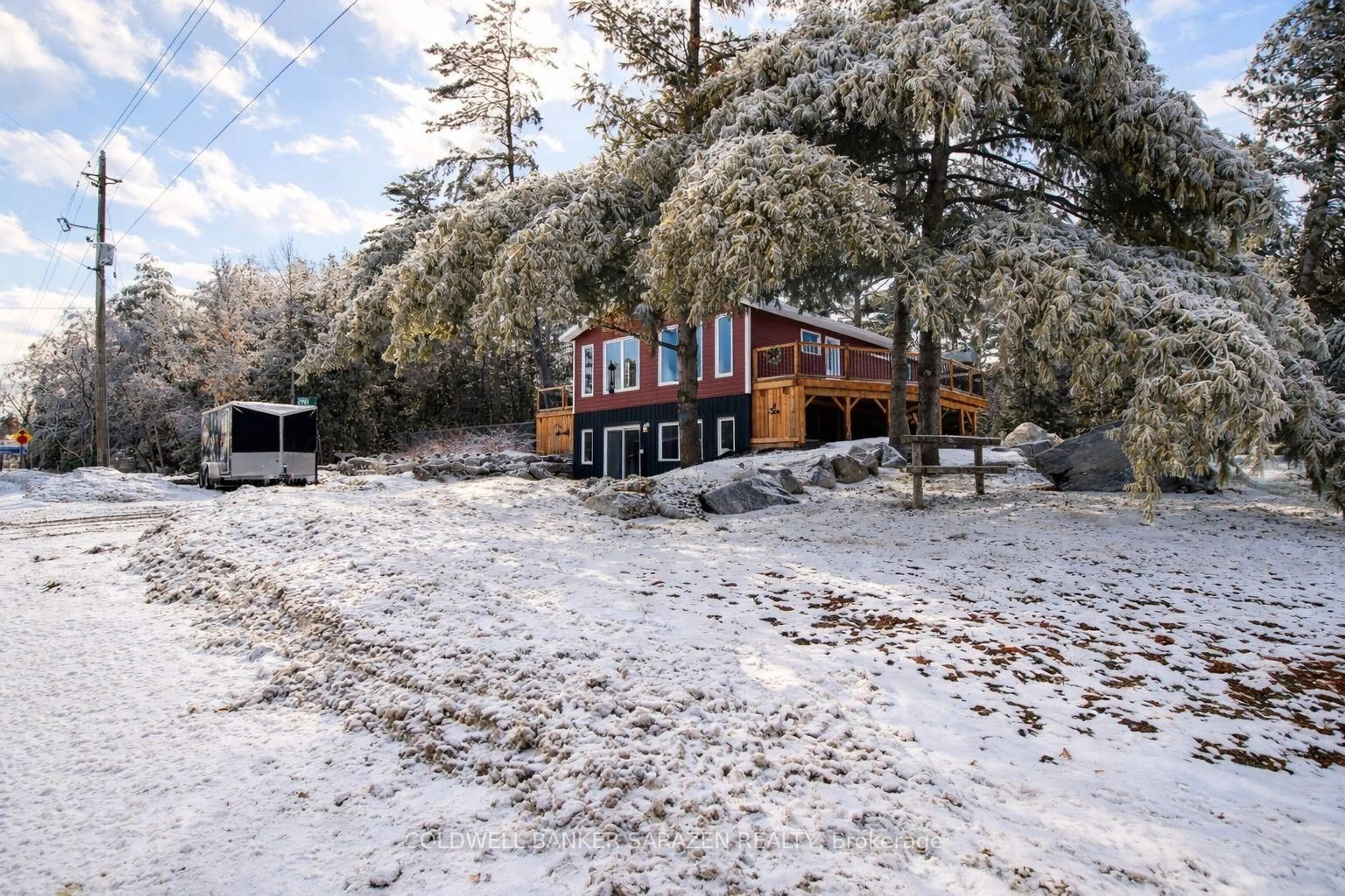 A pic from outside/outdoor area/front of a property/back of a property/a pic from drone, unknown for 2981 White Lake Rd, White Lake Ontario K0A 3L0