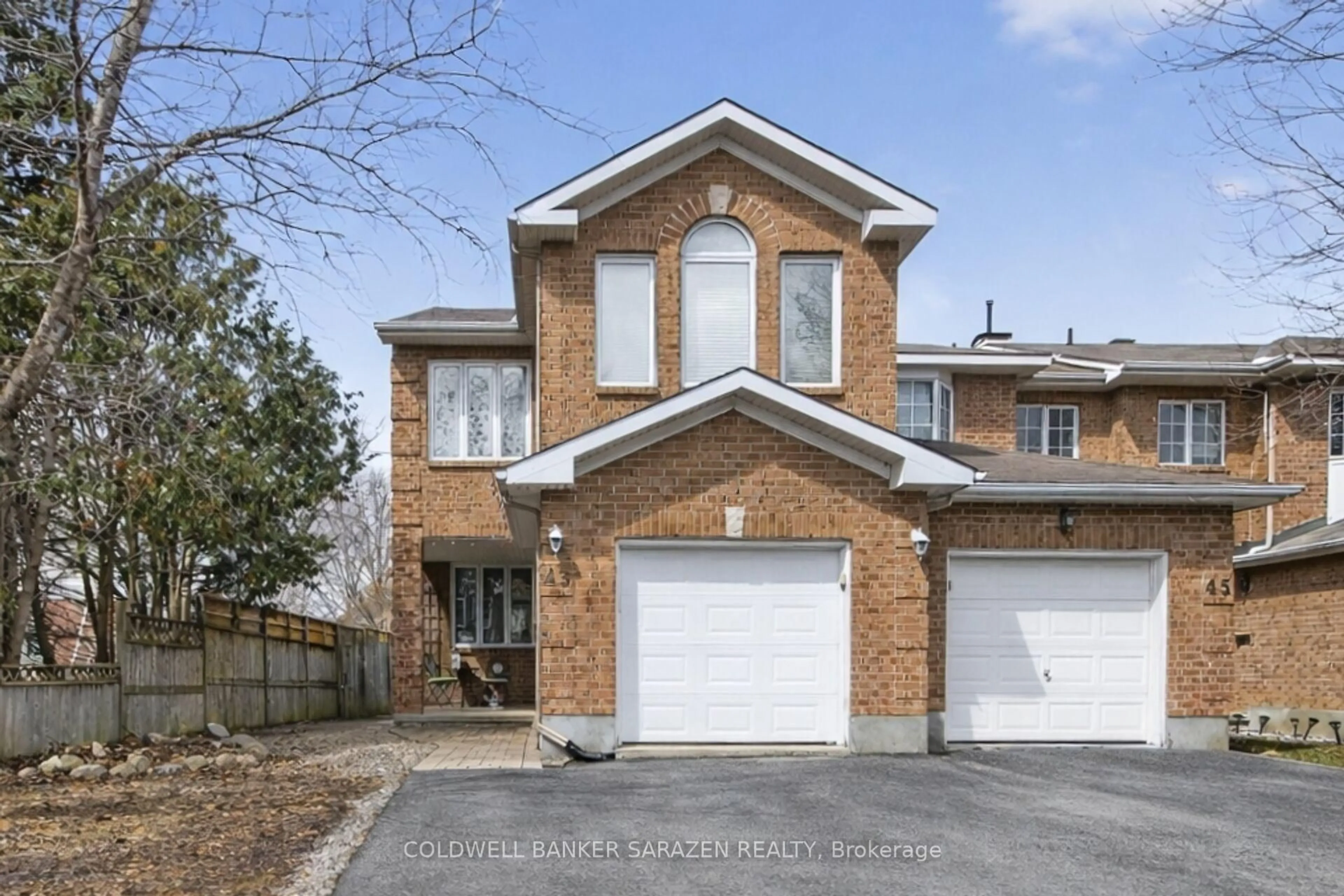 Home with brick exterior material, street for 43 Daventry Cres, Ottawa Ontario K2J 4N6