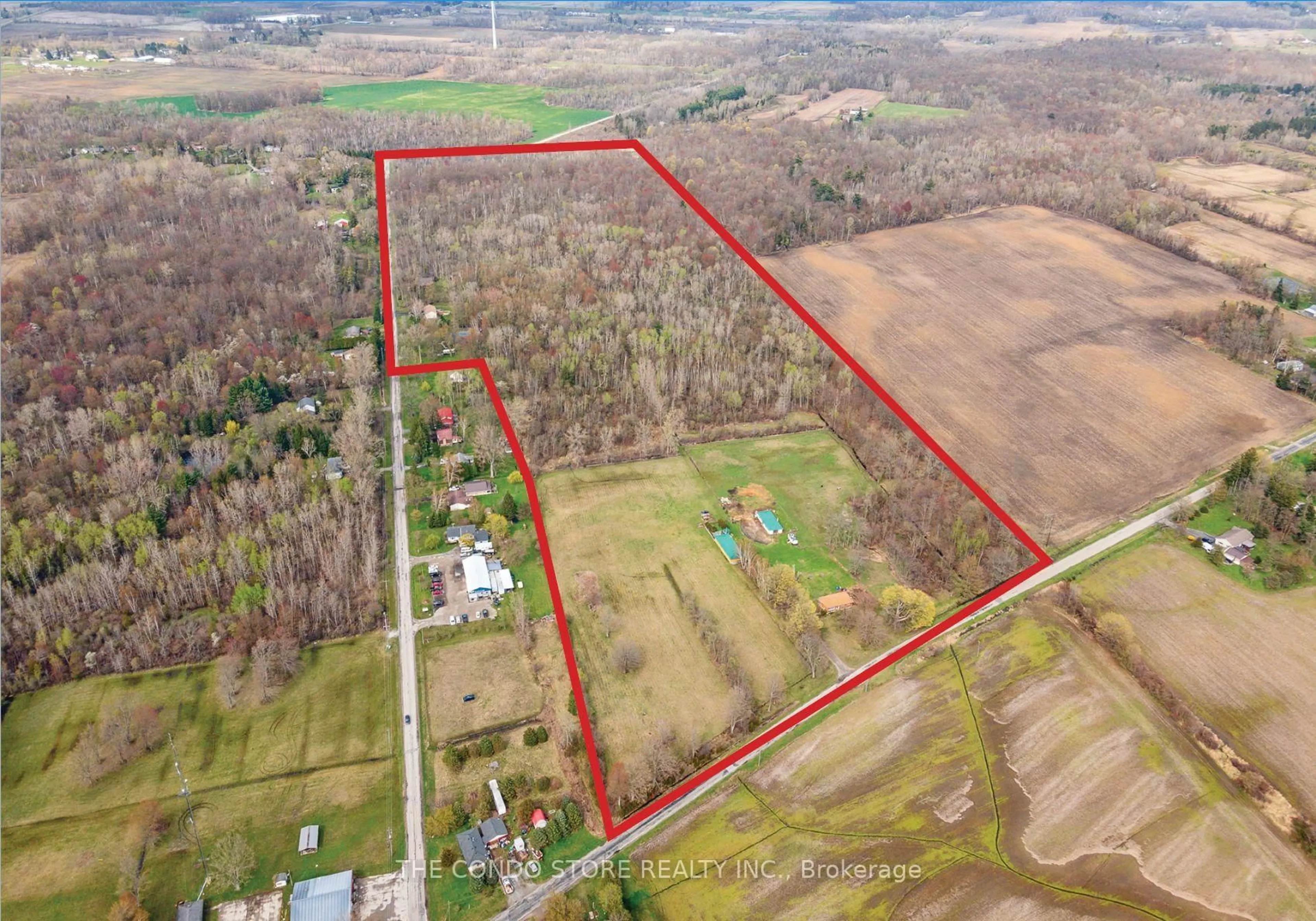 A pic from outside/outdoor area/front of a property/back of a property/a pic from drone, building for 283 Inman Rd, Haldimand Ontario N1A 2W5