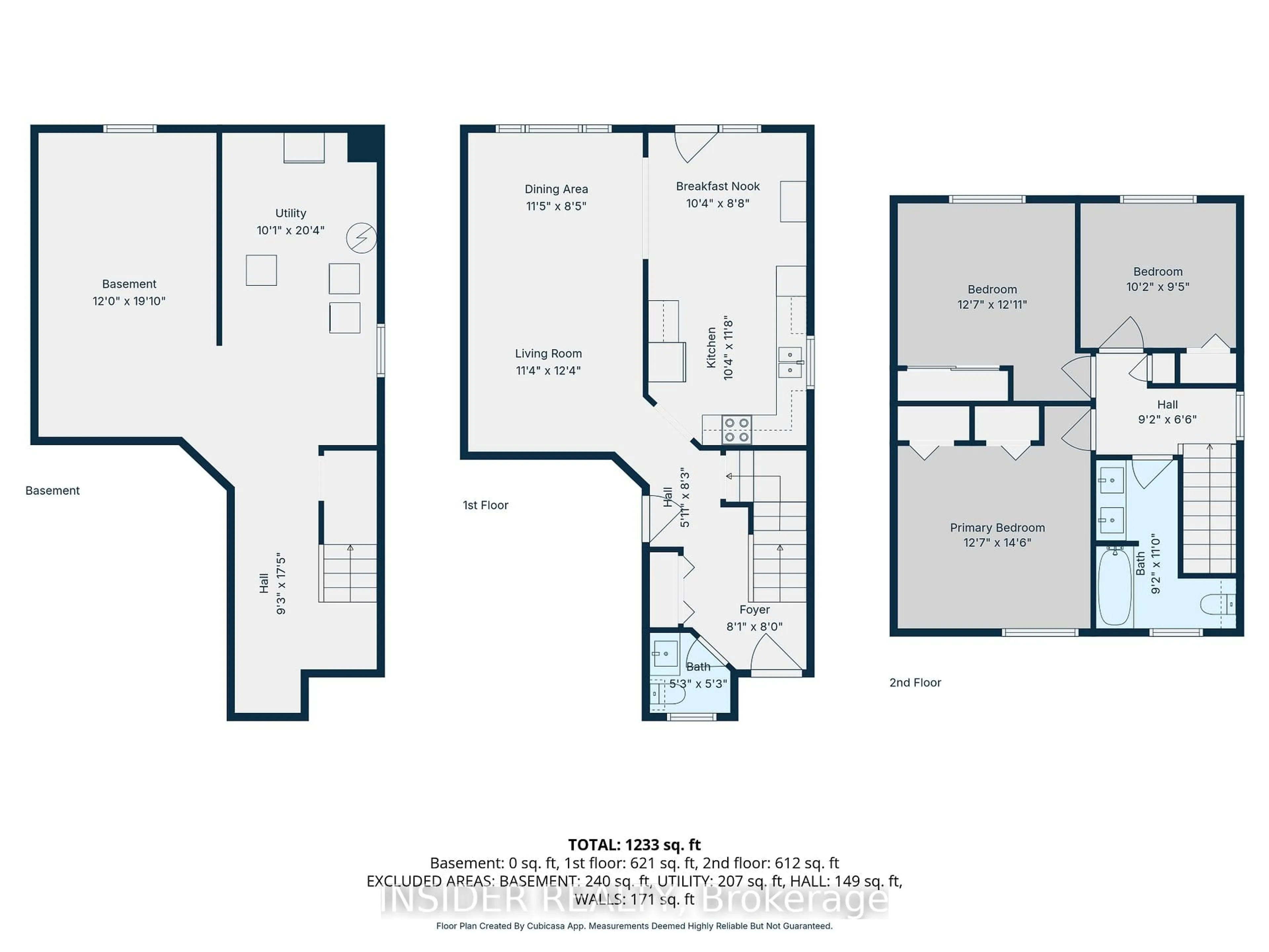 Floor plan for 285 Railway Ave, Stratford Ontario N5A 2J3