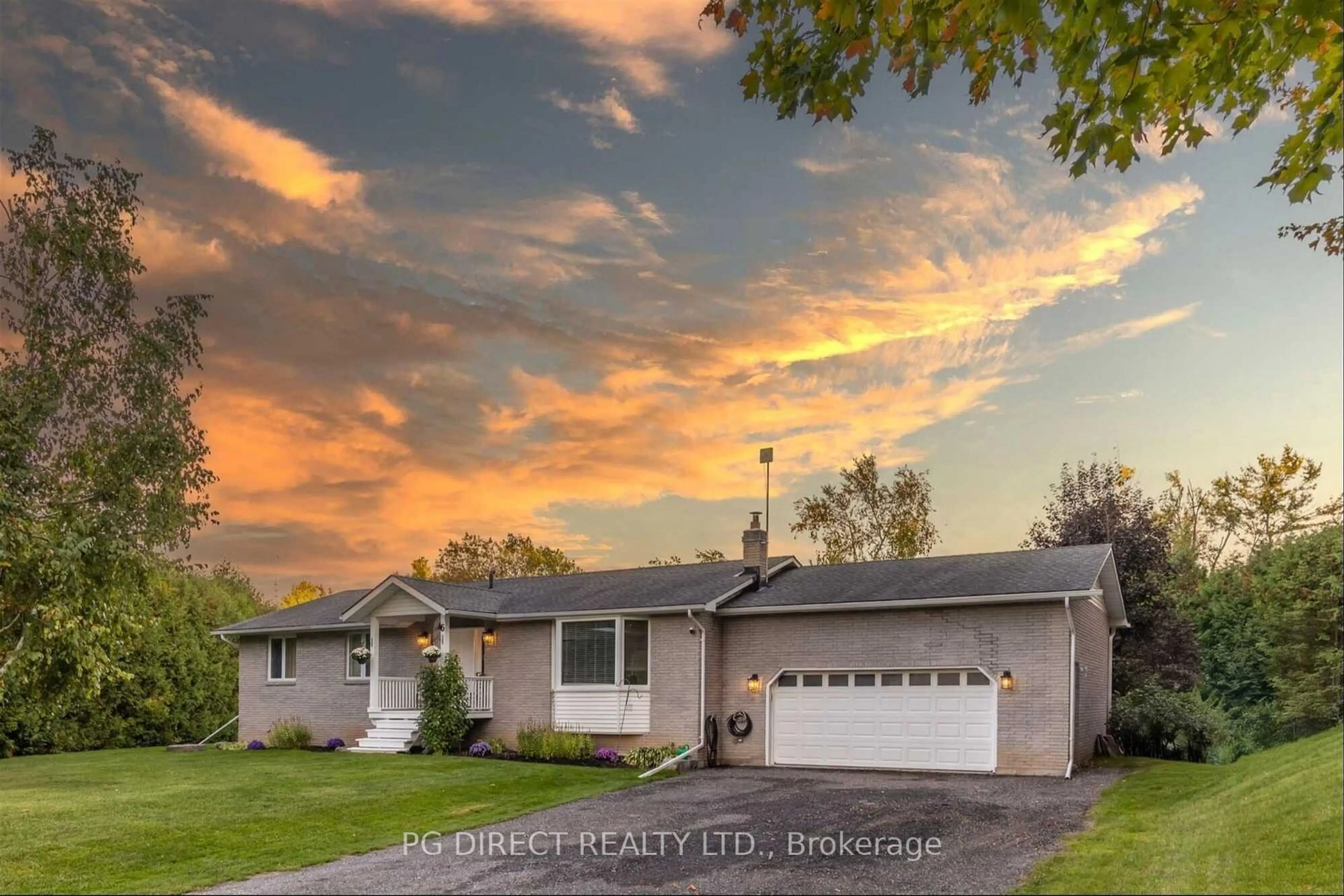 A pic from outside/outdoor area/front of a property/back of a property/a pic from drone, street for 6 Whitt Cres, Kawartha Lakes Ontario L0A 1A0