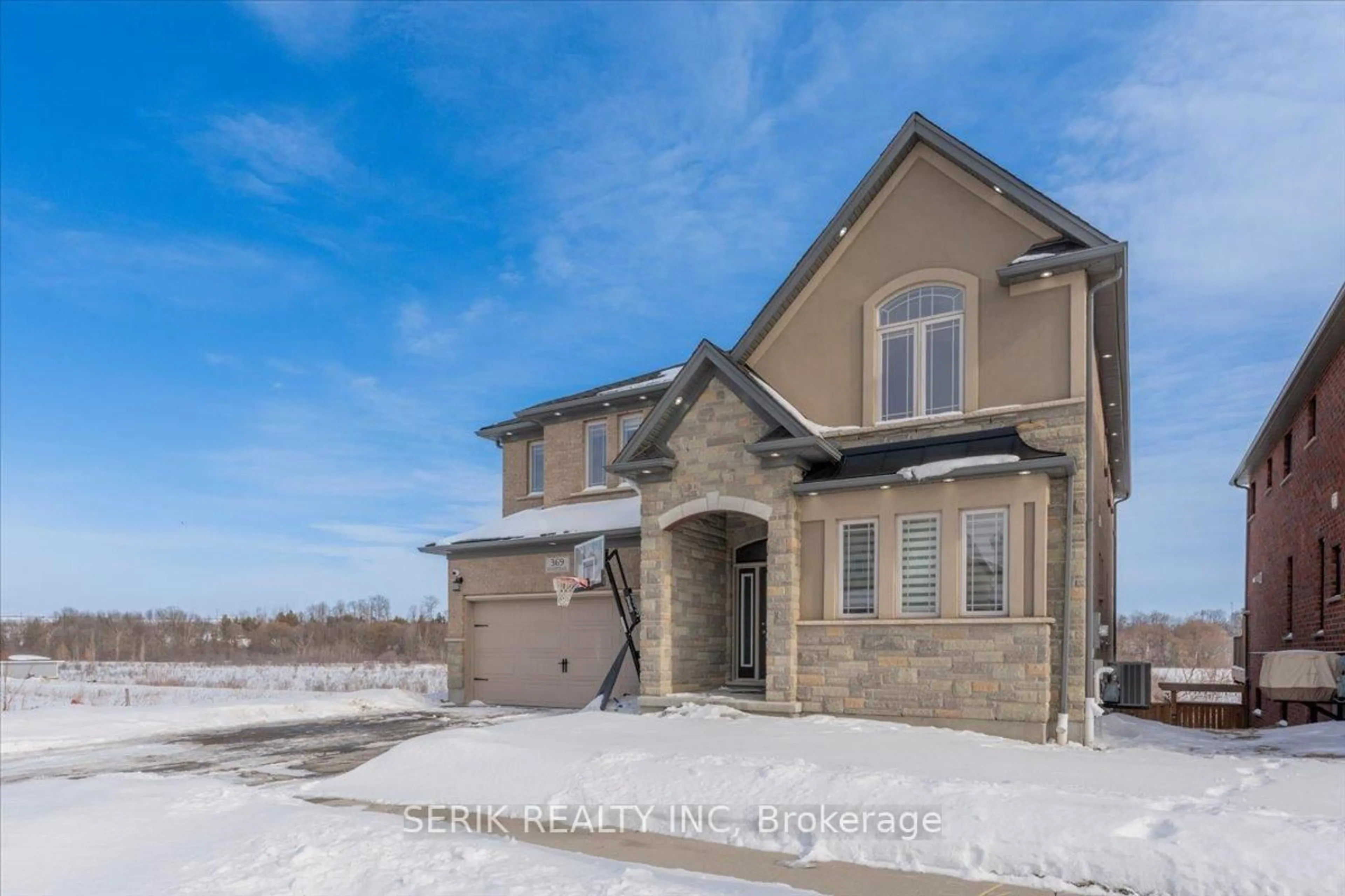 Home with brick exterior material, street for 369 Rivertrail Ave, Kitchener Ontario N2A 0K4