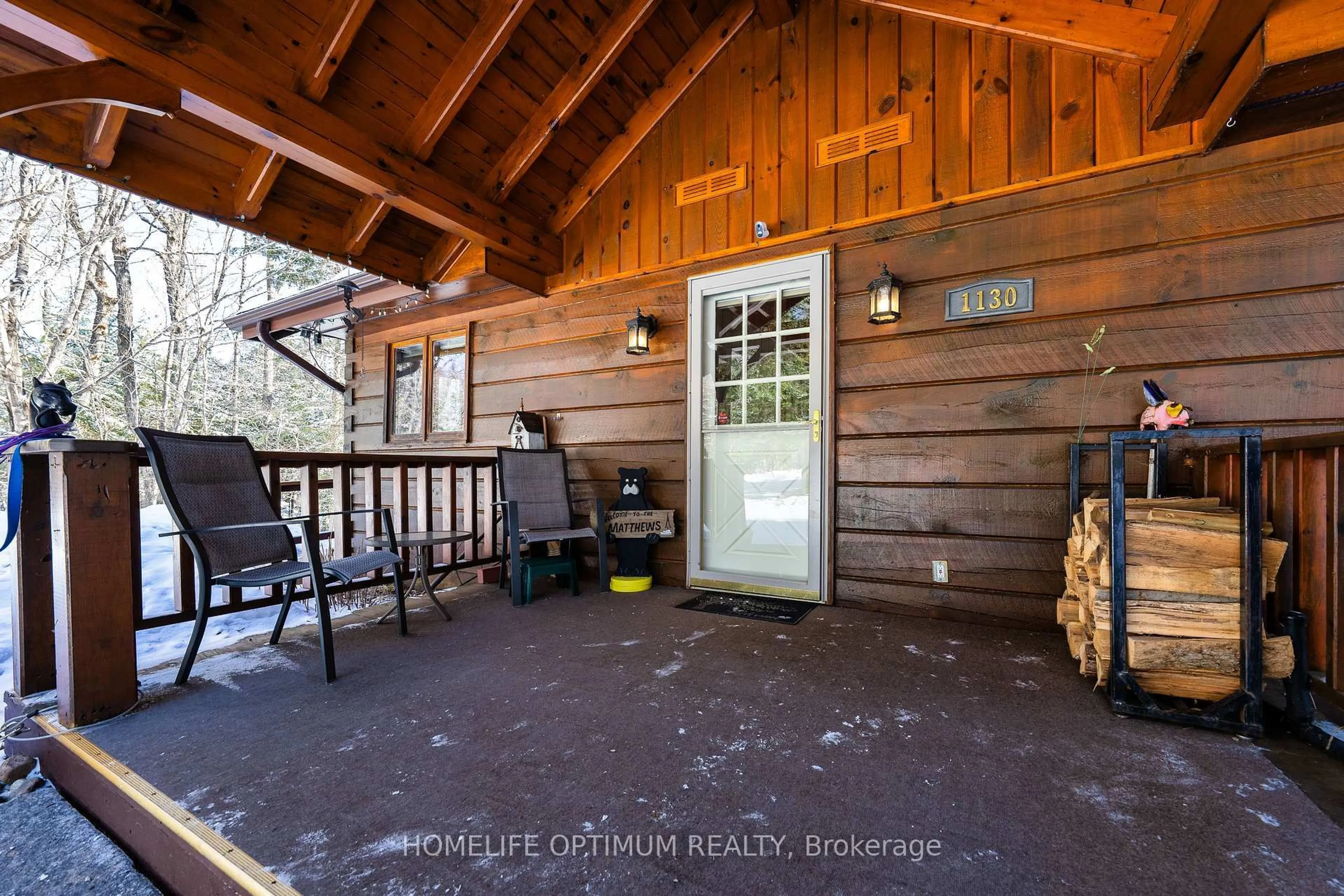 Patio, water/lake/river/ocean view for 1130 Algonquin Outfitters Rd, Algonquin Highlands Ontario P0A 1H0