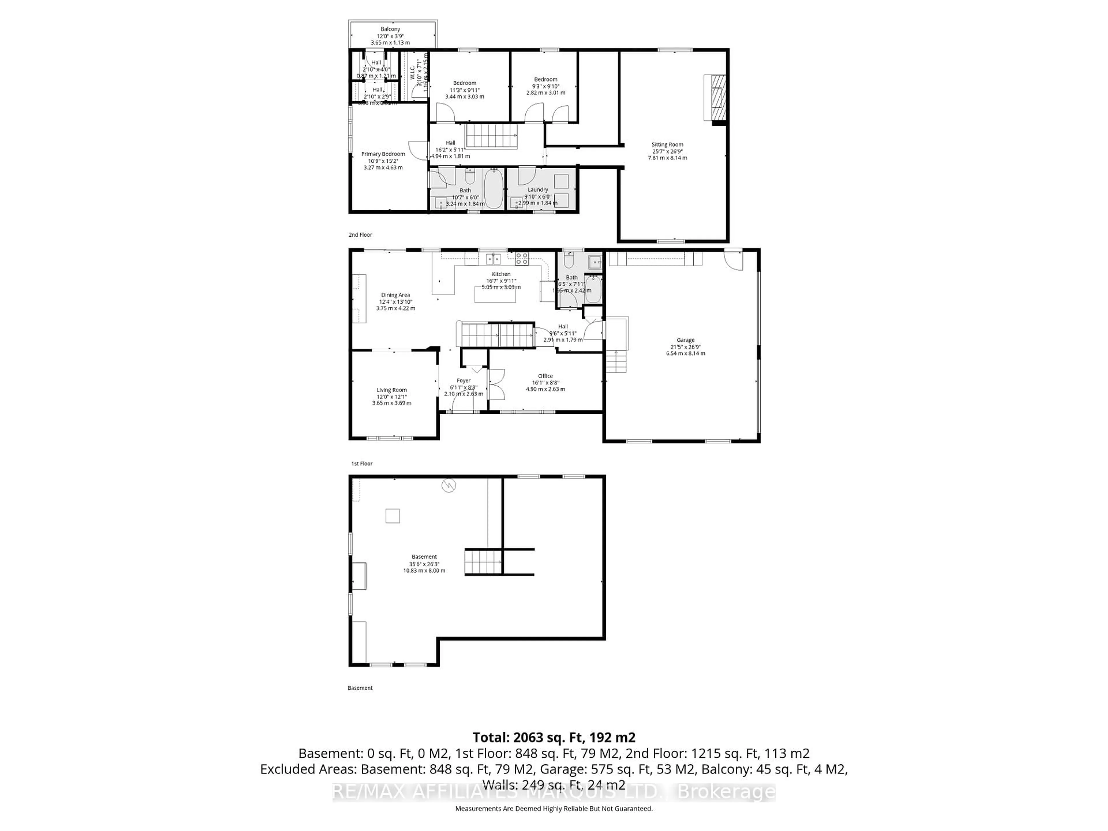 Floor plan for 14229 County Road 2 Rd, South Stormont Ontario K0C 1M0