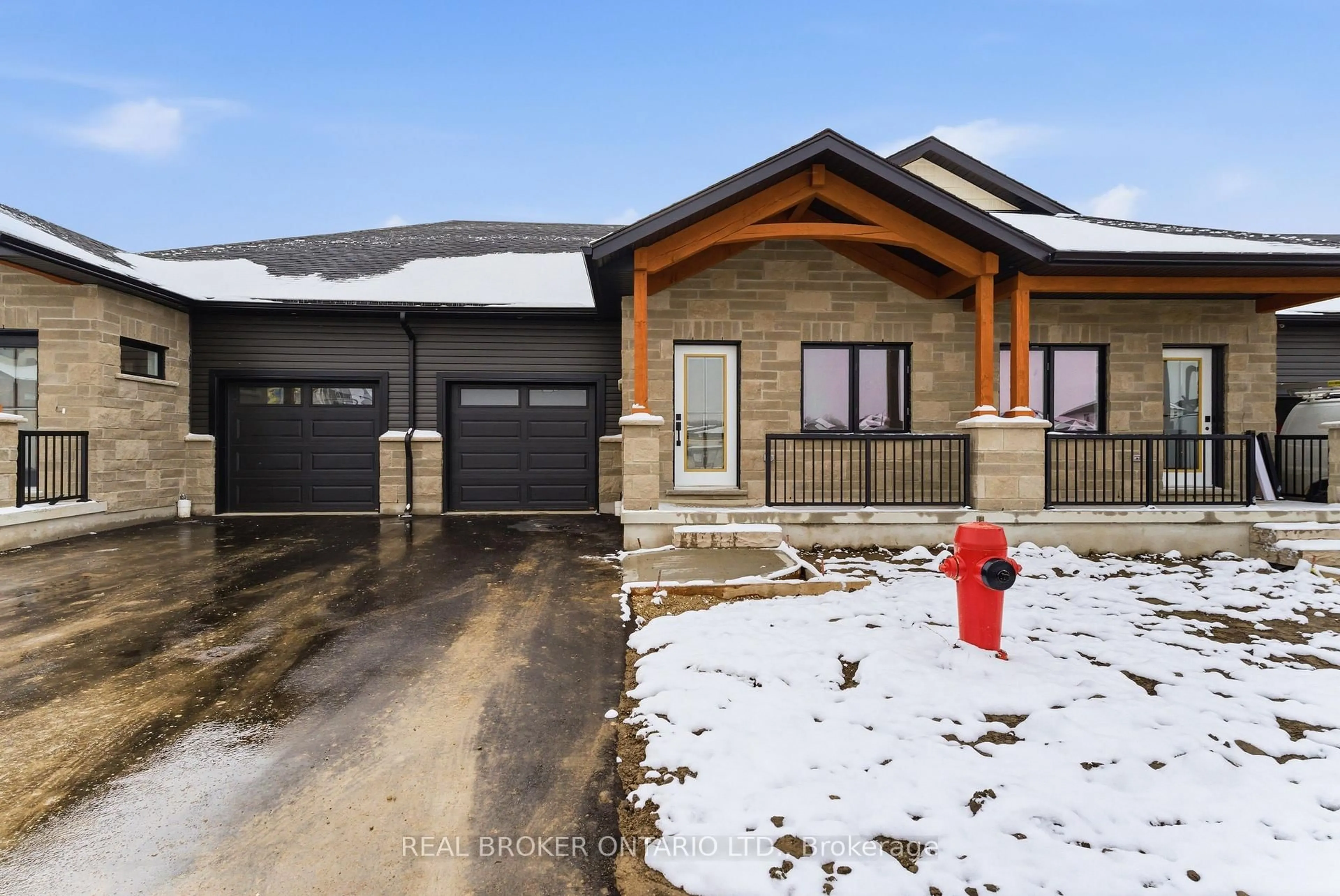 Home with brick exterior material, street for 29 Weymouth St #27, Woolwich Ontario N3B 0G3