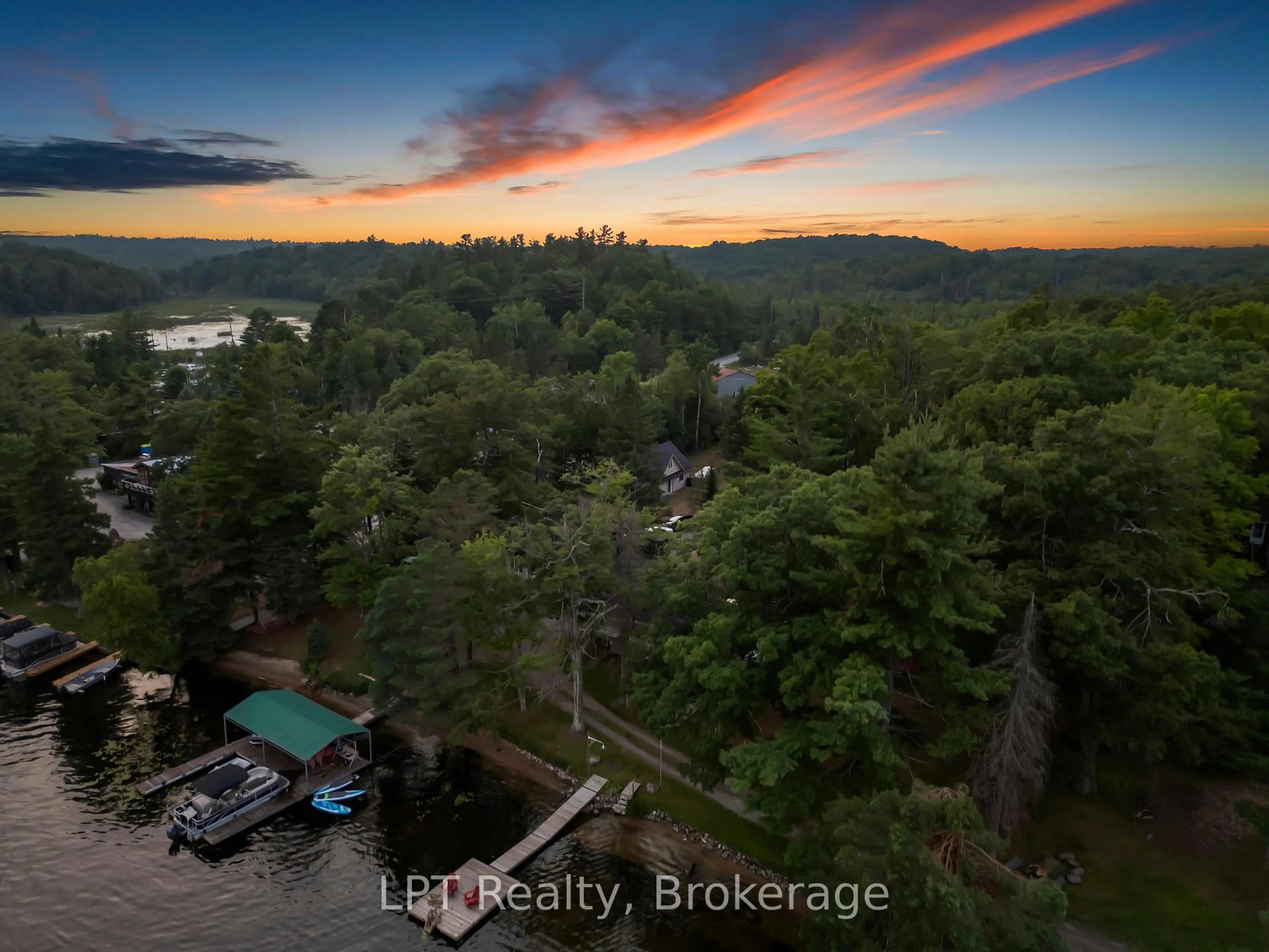 A pic from outside/outdoor area/front of a property/back of a property/a pic from drone, water/lake/river/ocean view for 17 Fire Route 88A, Havelock-Belmont-Methuen Ontario K0L 1A0