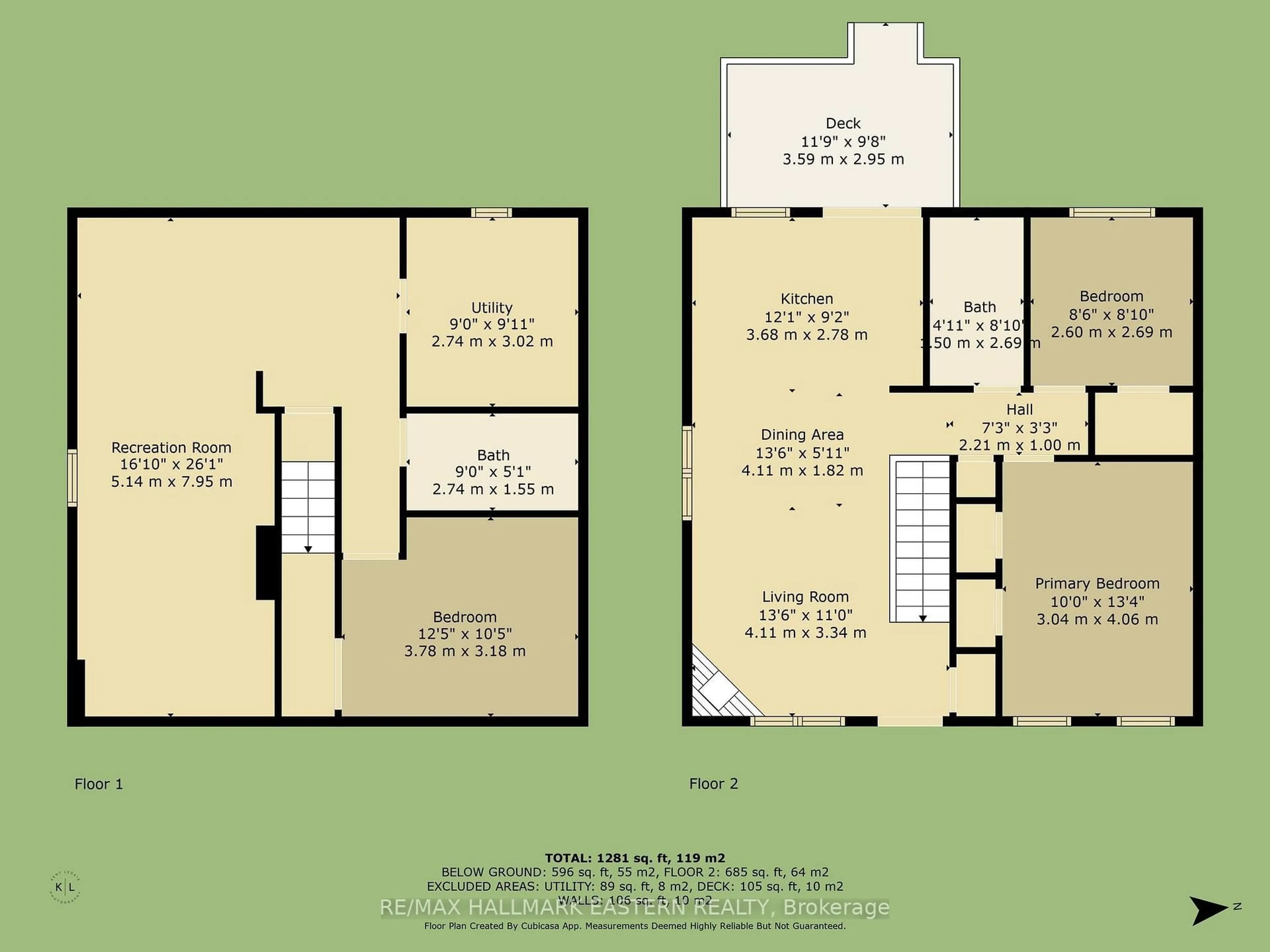 Floor plan for 297 Towerhill Rd, Peterborough Ontario K9H 7N1
