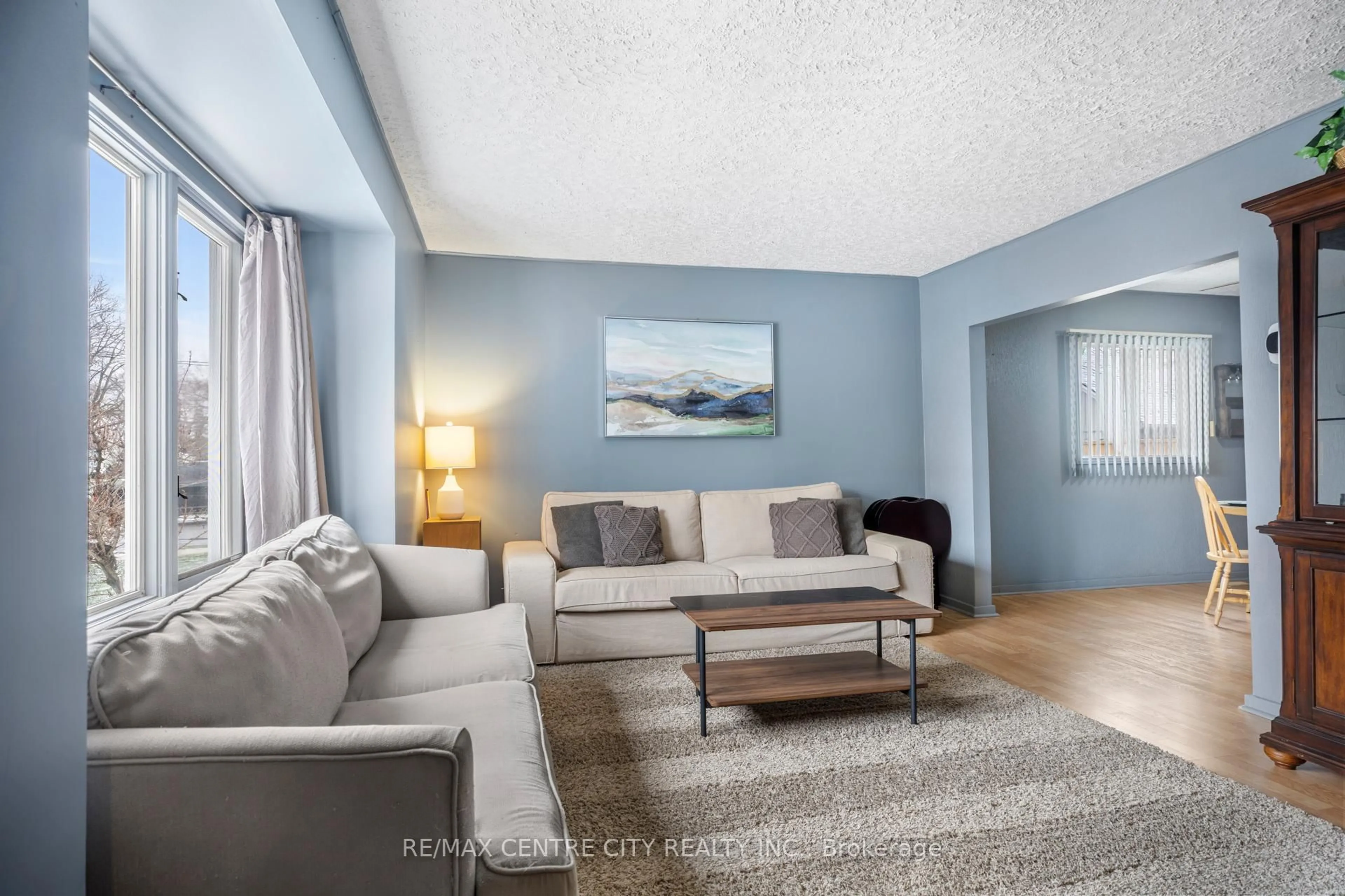 Living room with furniture, unknown for 13 Bell Ave, St. Thomas Ontario N5R 1G4