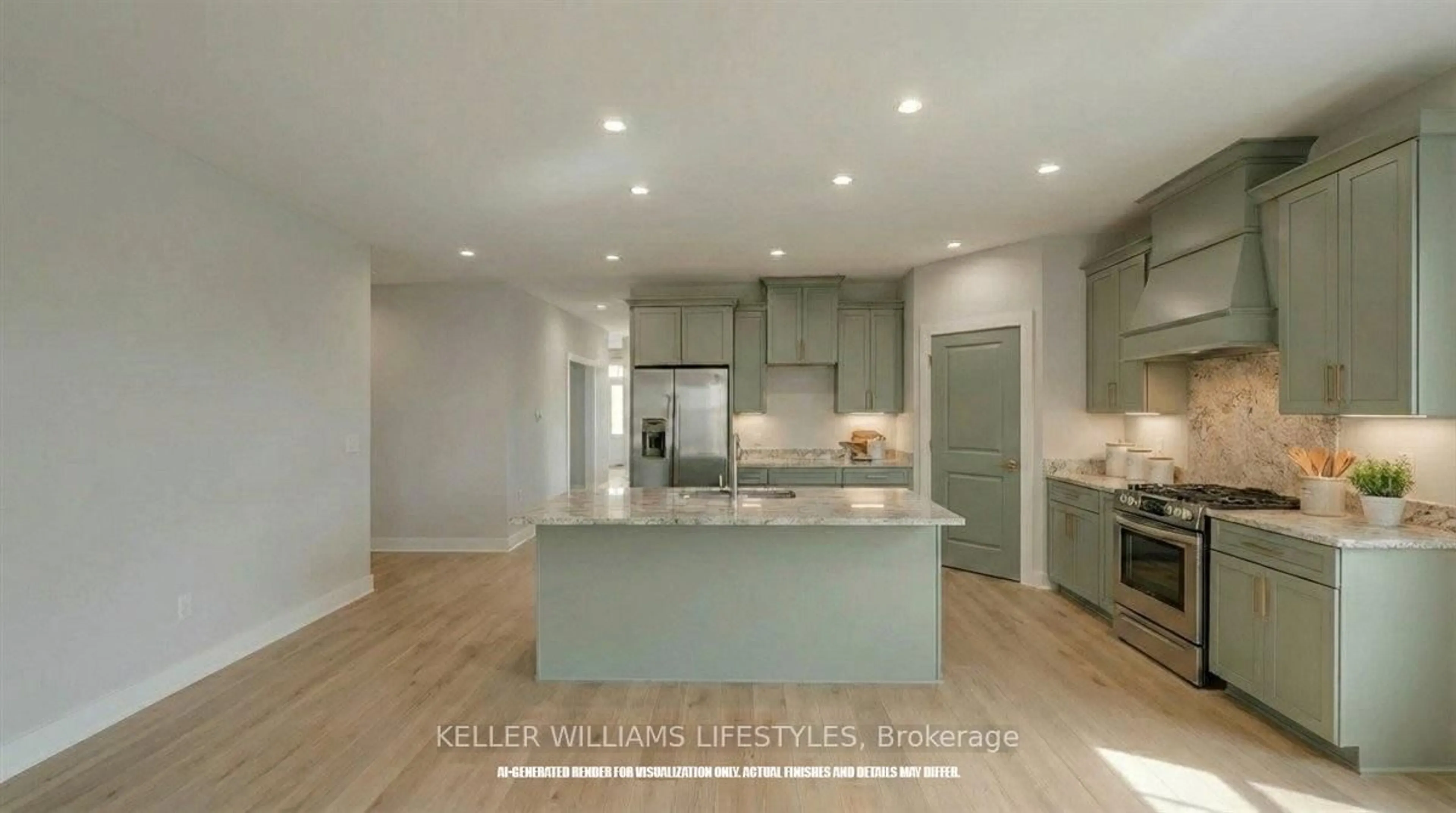 Open concept kitchen, unknown for 112 LENEVE St, Lambton Shores Ontario N0N 1J0