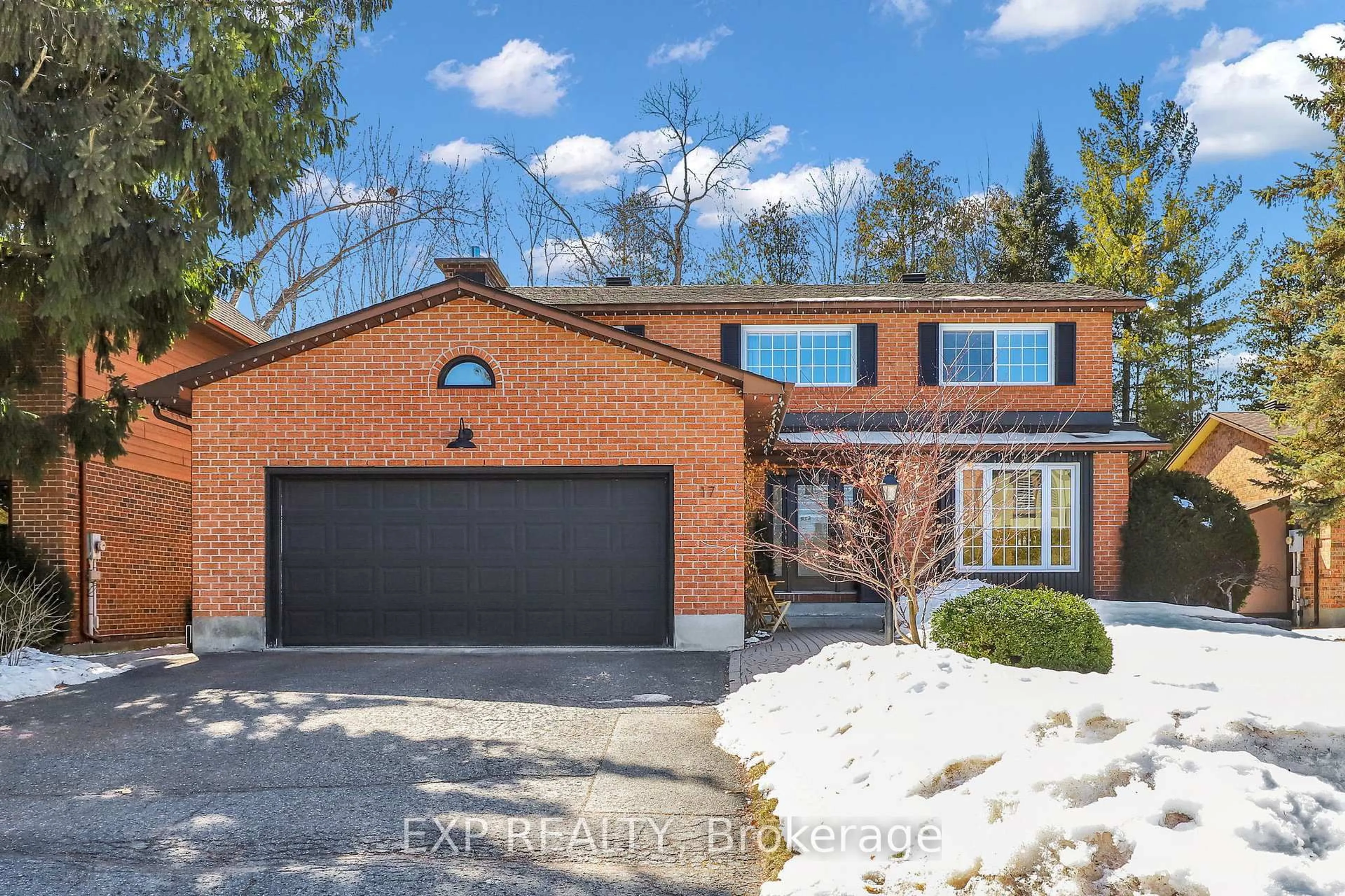 Home with brick exterior material, street for 17 Shady Branch Tr, Ottawa Ontario K2S 1E1