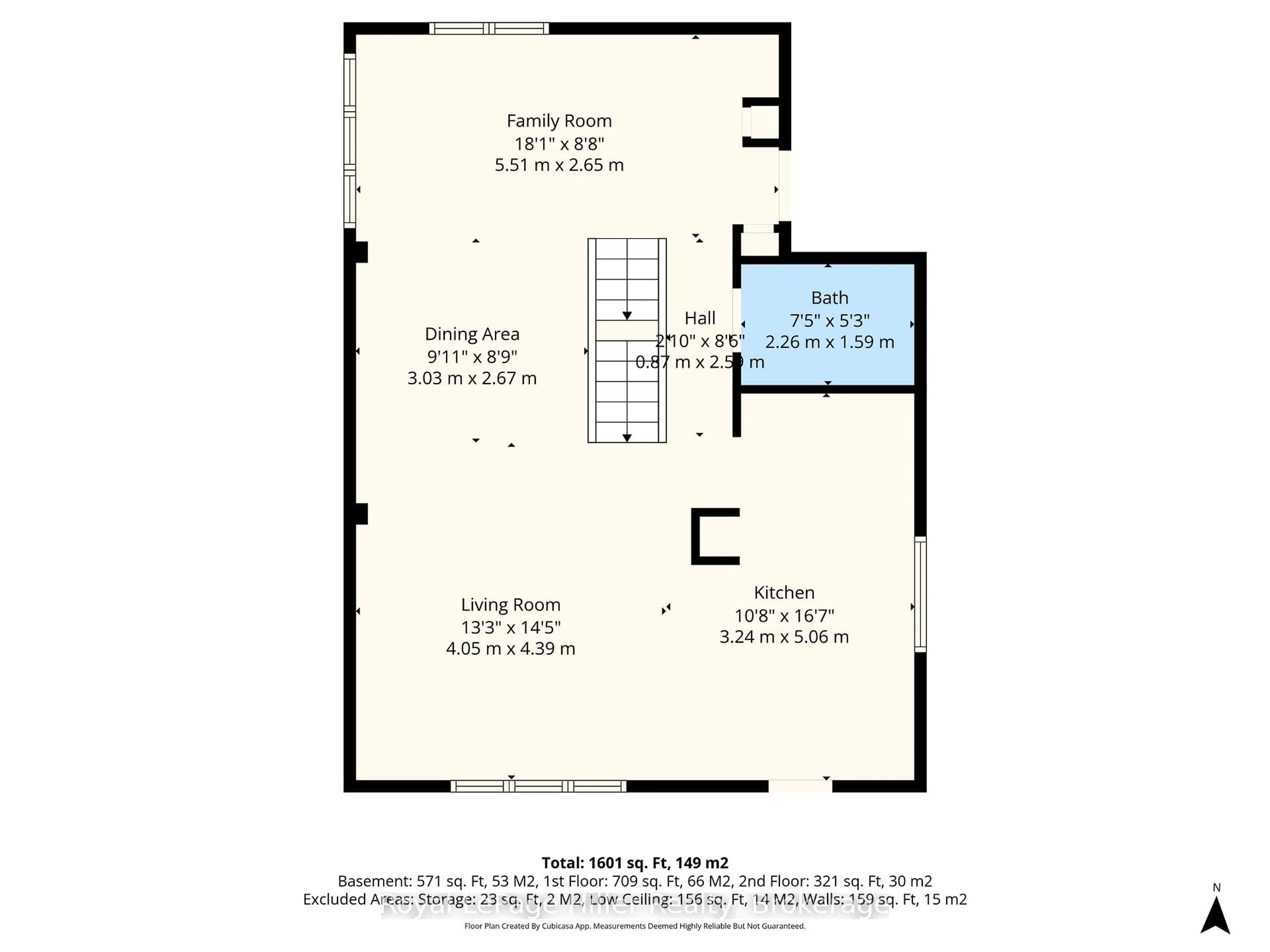 Floor plan for 34 Arden Park, Stratford Ontario N5A 3E3