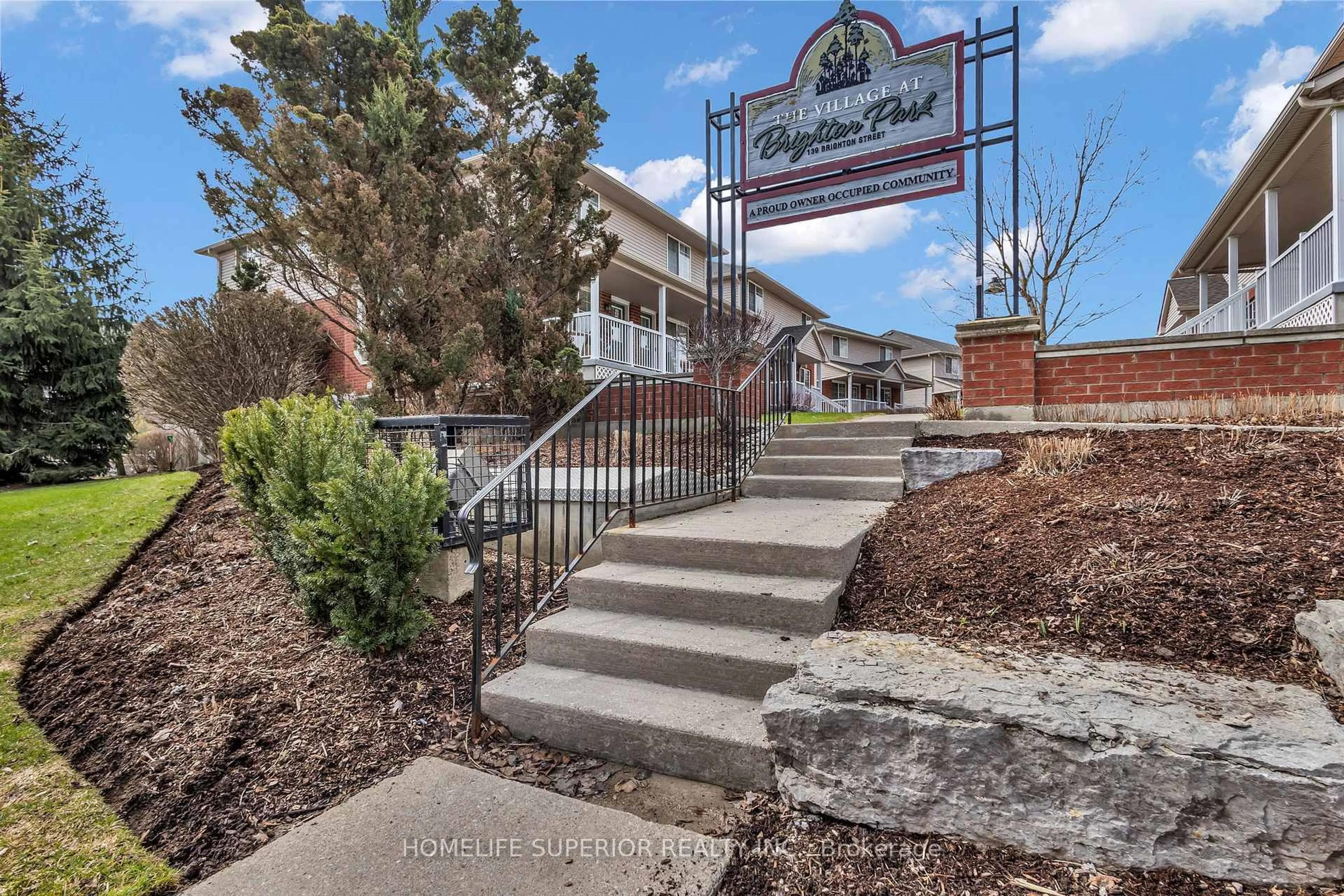 Patio, street for 139 Brighton St #12C, Waterloo Ontario N2J 4Z5