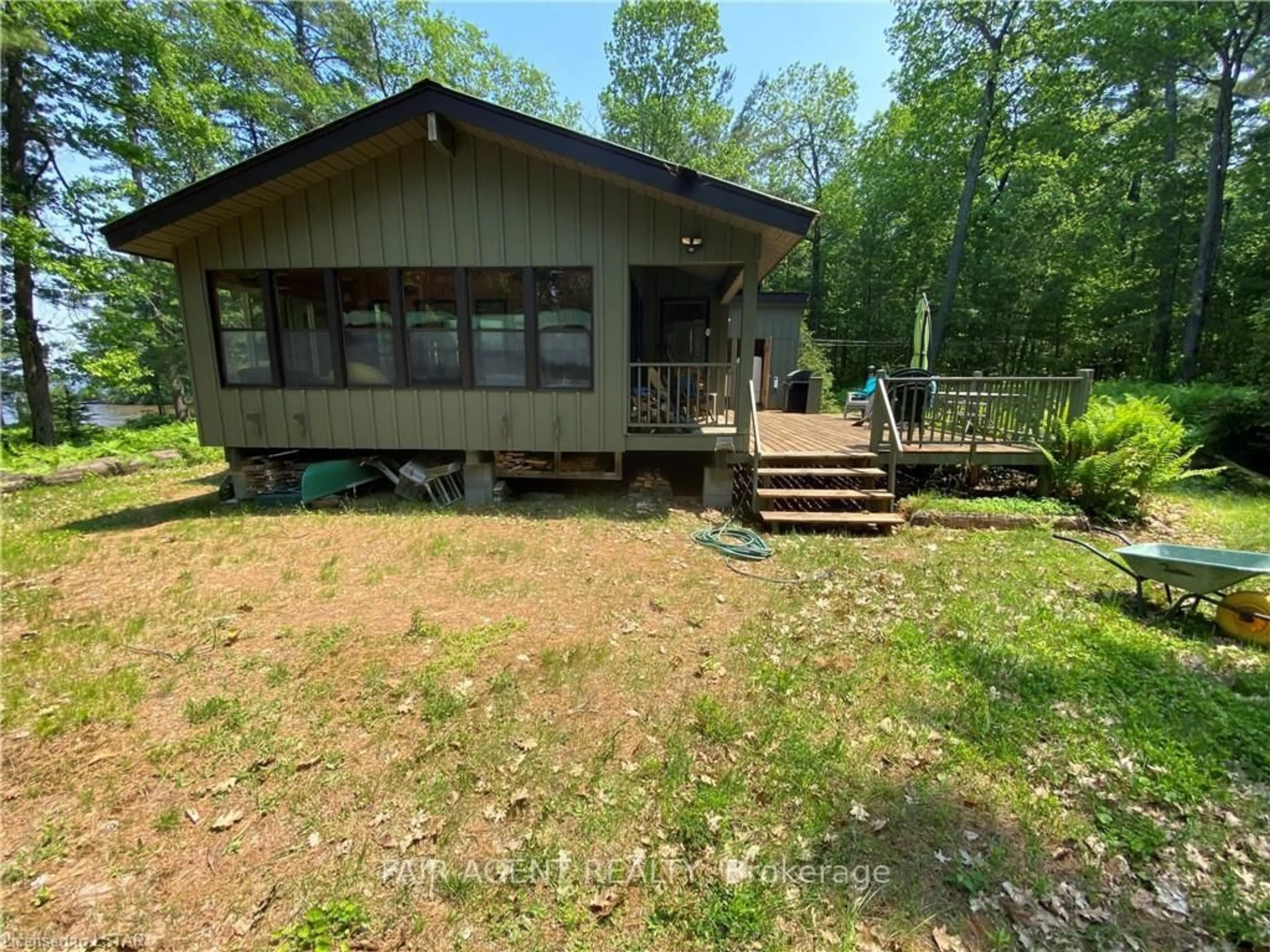 A pic from outside/outdoor area/front of a property/back of a property/a pic from drone, unknown for LT25 SANDY ISLAND, West Nipissing Ontario P0H 2G0