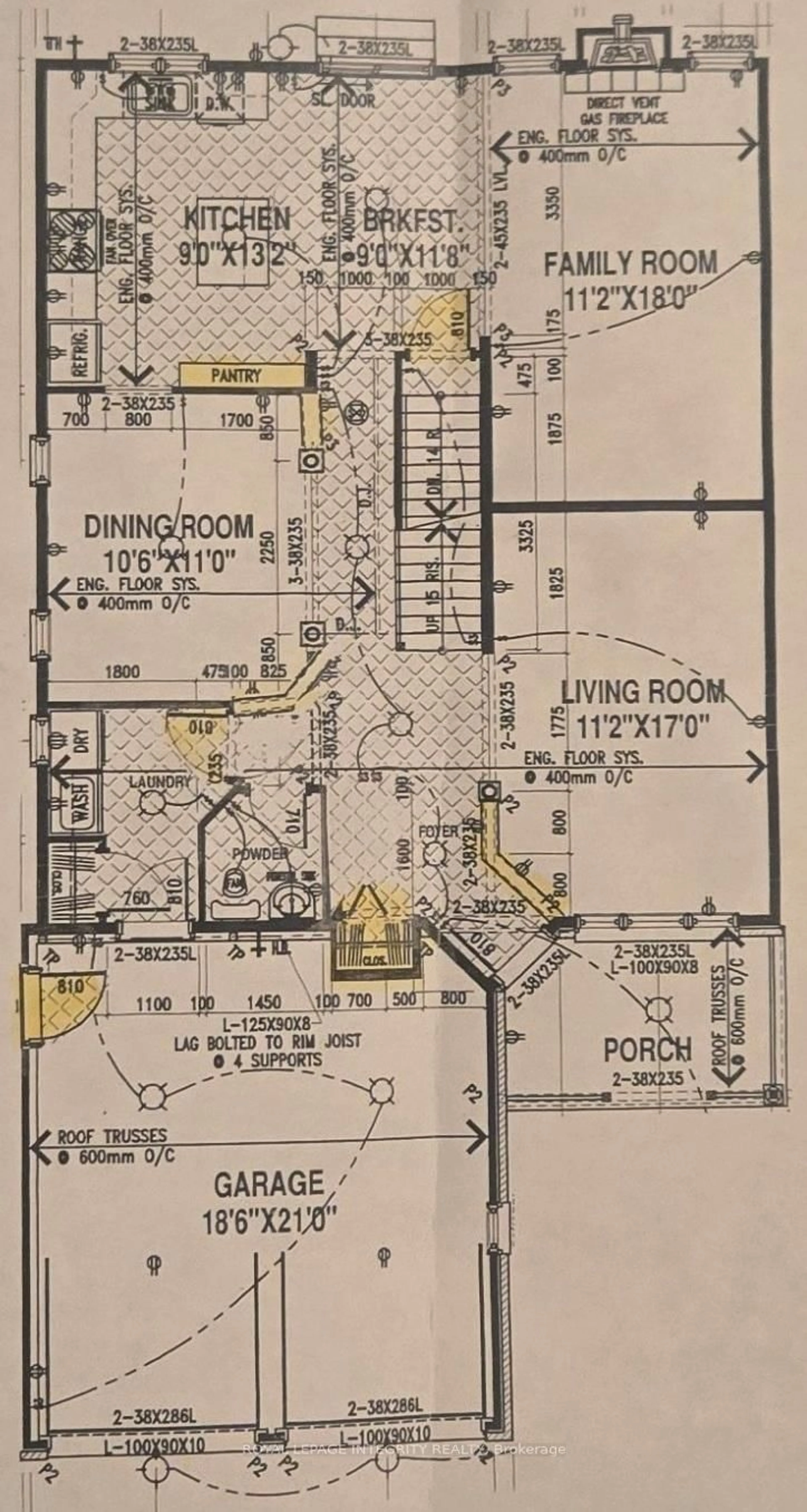 Floor plan for 113 Thivierge Crt, Clarence-Rockland Ontario K4K 0E7