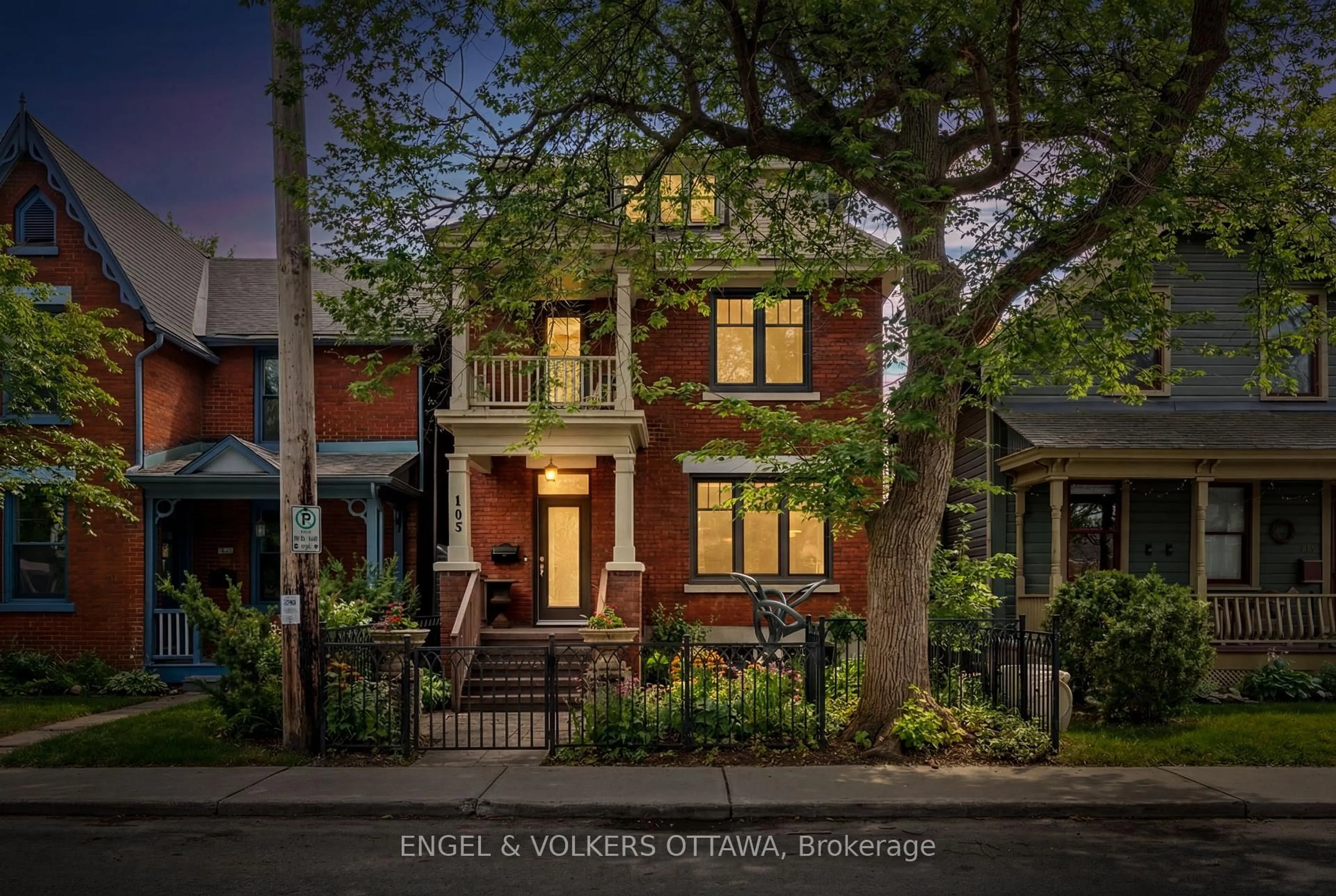 Home with brick exterior material, street for 105 Stanley Ave, Ottawa Ontario K1M 1N8