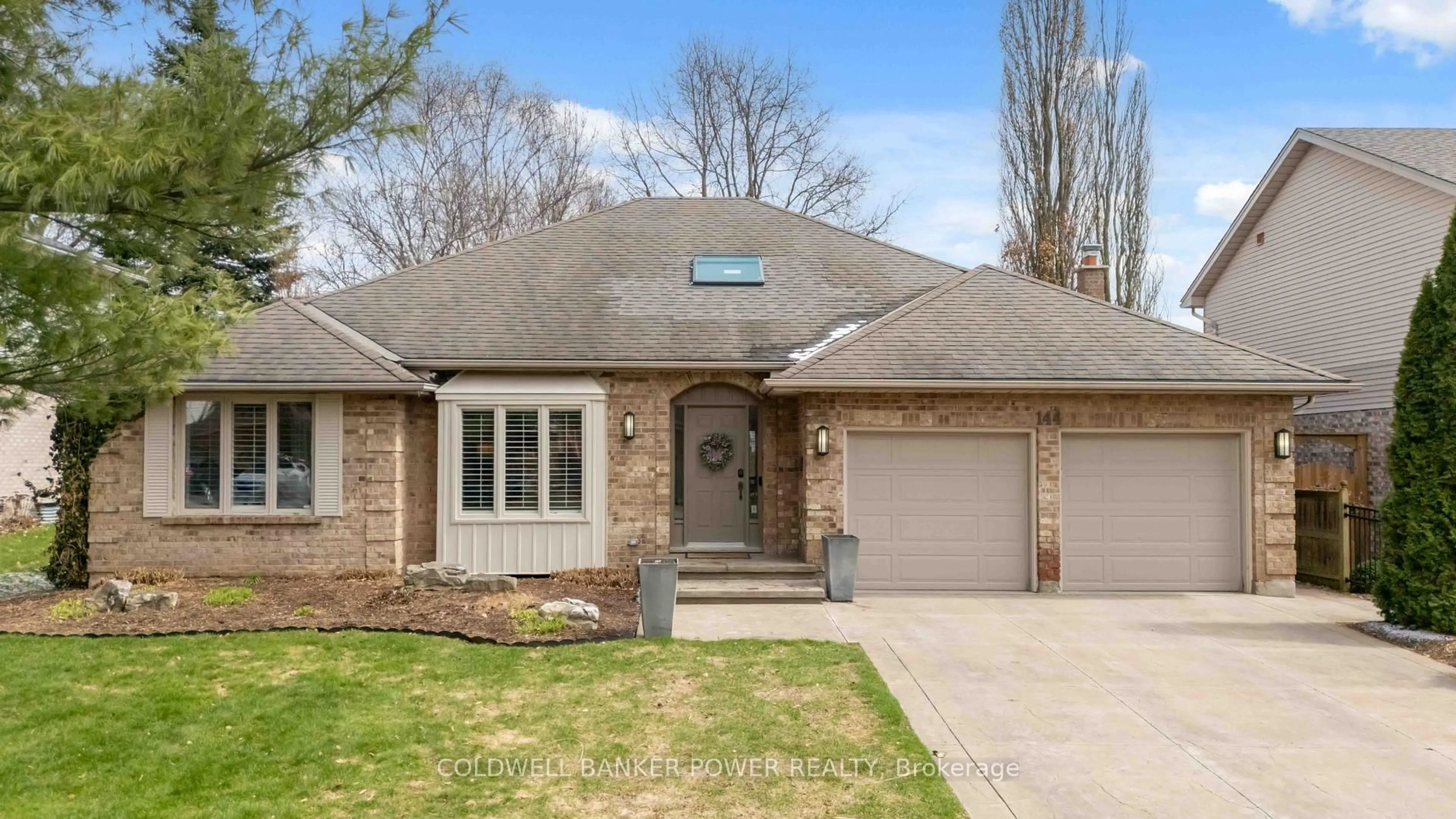 Home with brick exterior material, street for 144 Jennifer Cres, London North Ontario N5X 3K7