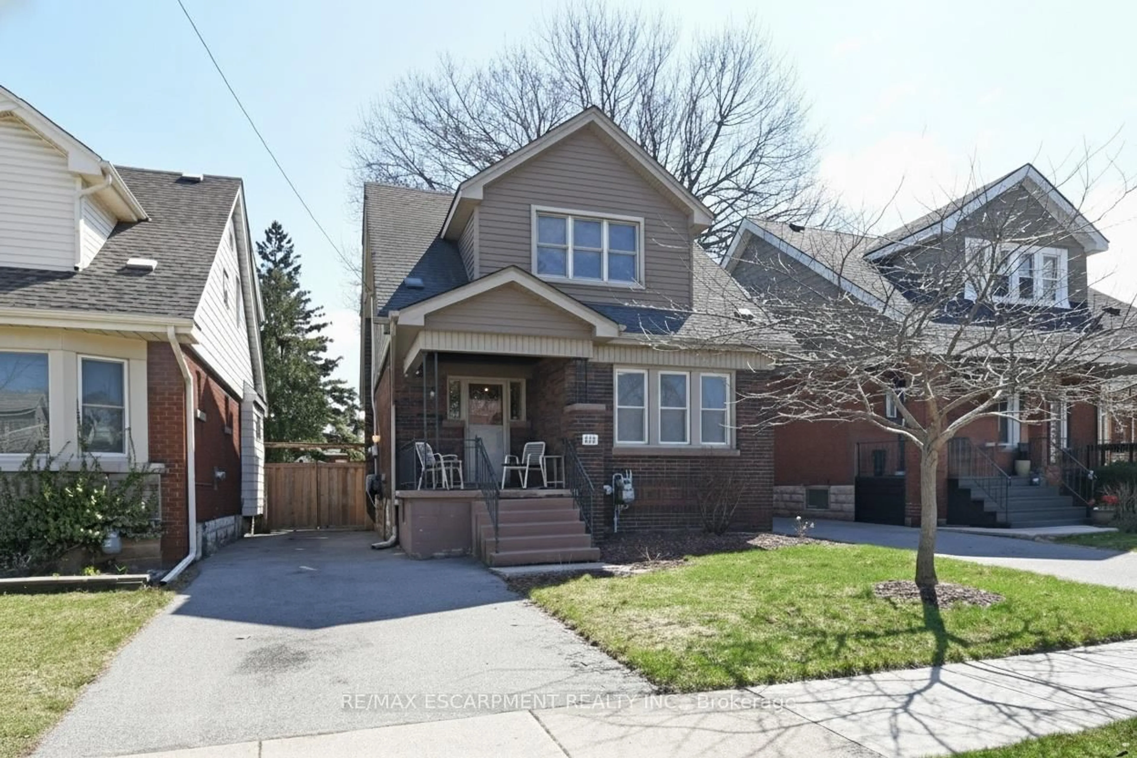 Home with brick exterior material, street for 95 Huxley Ave, Hamilton Ontario L8K 2P7